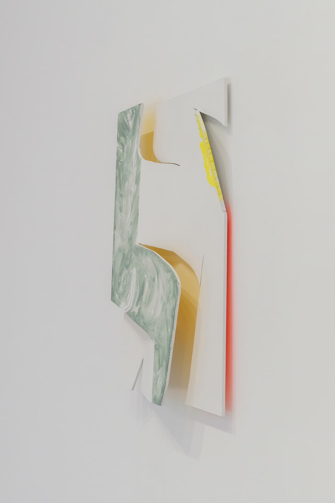 Kwantaeck Park 박관택, Not marble, yellow, red, 2025