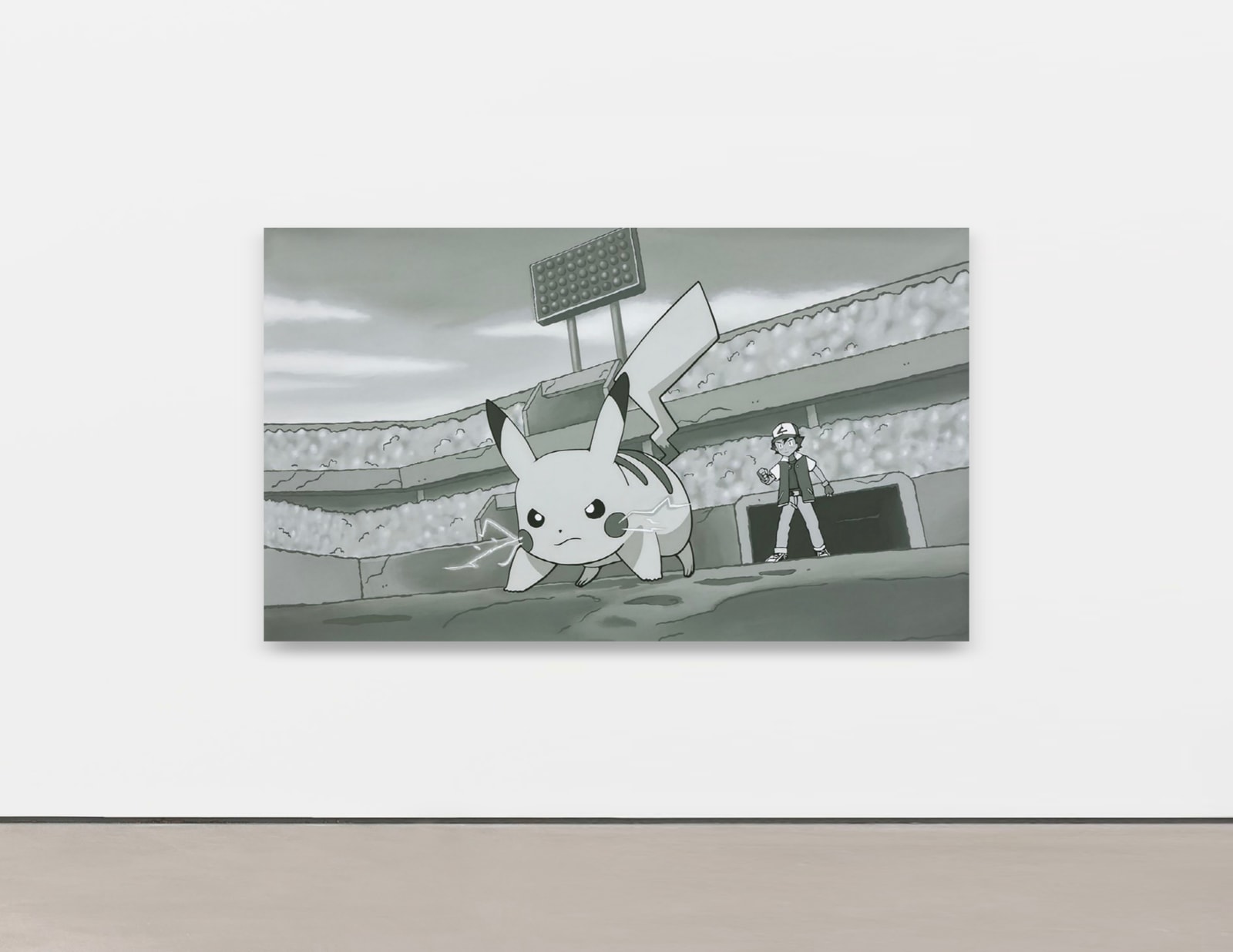 Daniel Arsham 다니엘 아샴, Field Animation: Battle! Ash & Pikachu, 2022