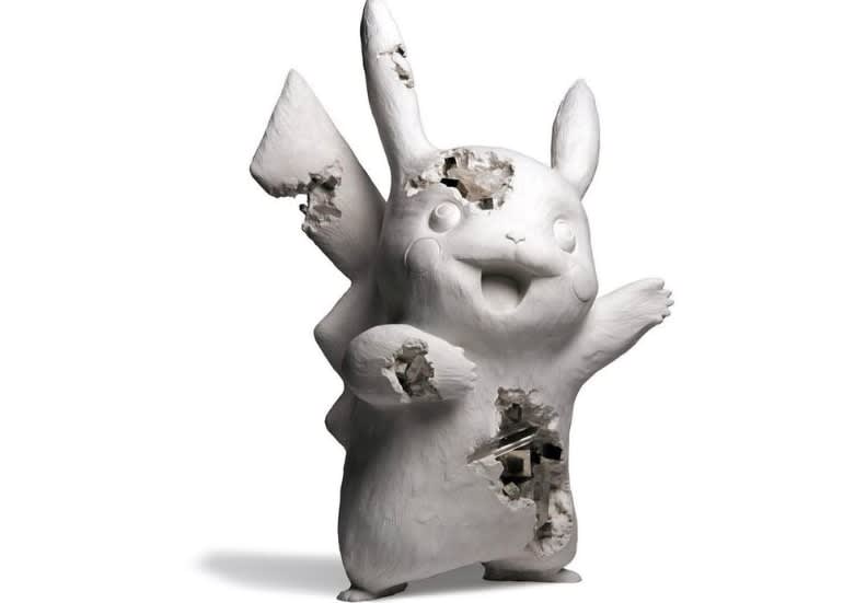 Daniel Arsham, Crystalized Pikachu Future Relic White, 2020