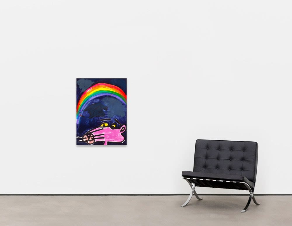 Katherine Bernhardt 캐서린 번하드, Chroma, 2021
