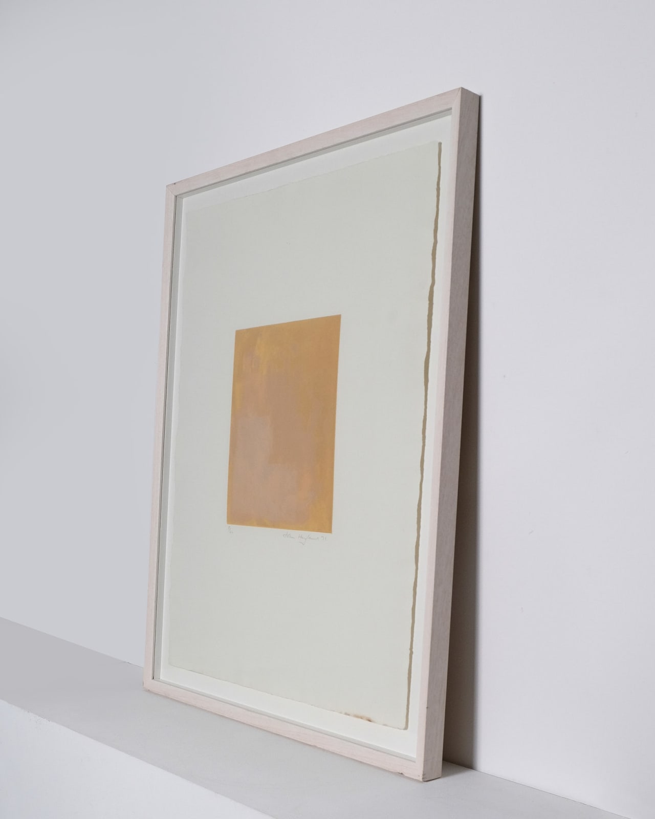 John Hoyland, Ochre-Pink