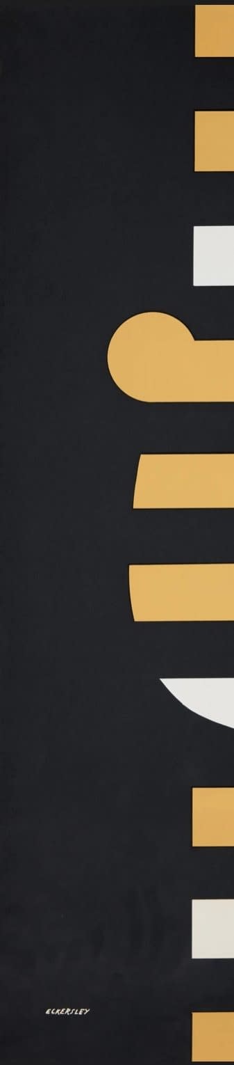 Tom Eckersley, 'Striped Tiger' Poster, 1983