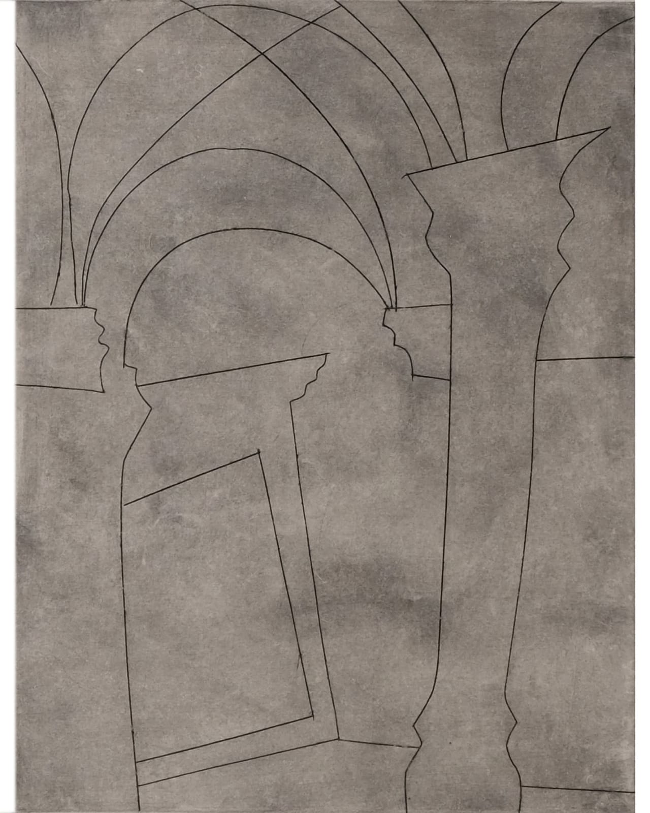 Ben Nicholson, Court of Honour, Urbino