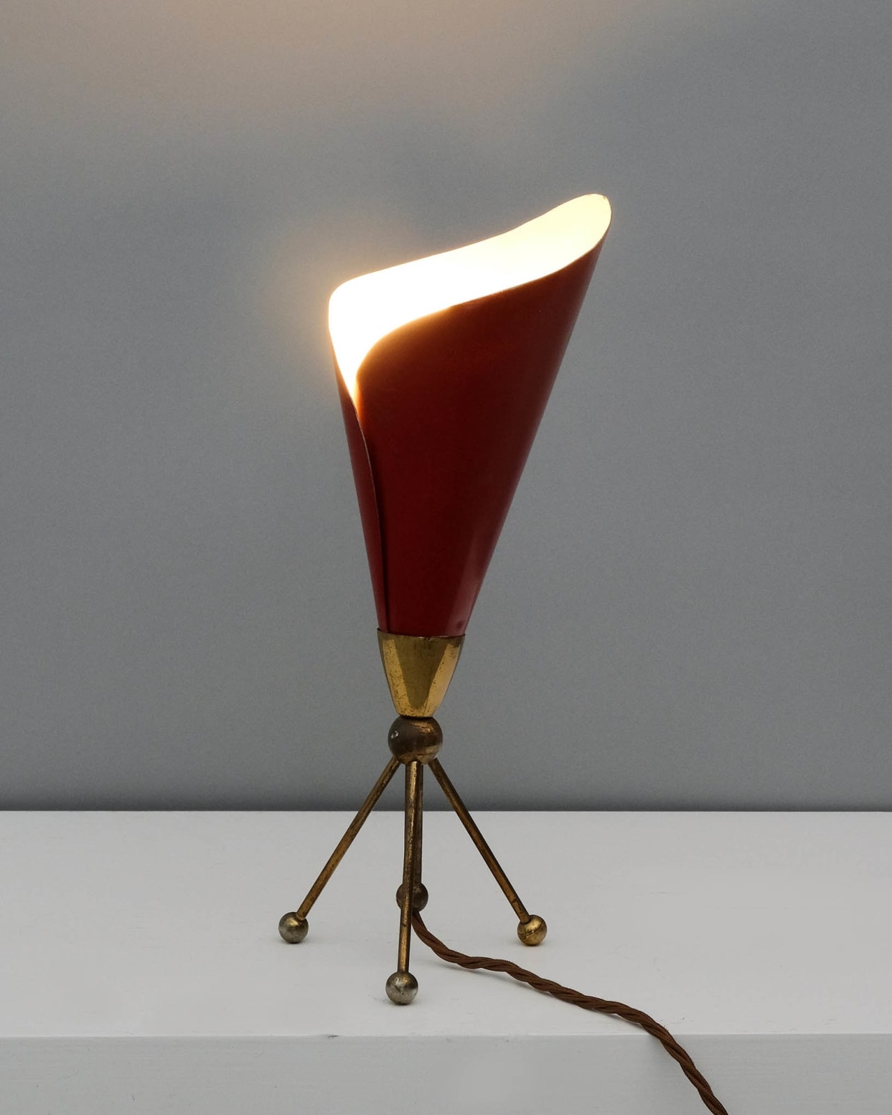 Monza Arredoluce, Red table lamp
