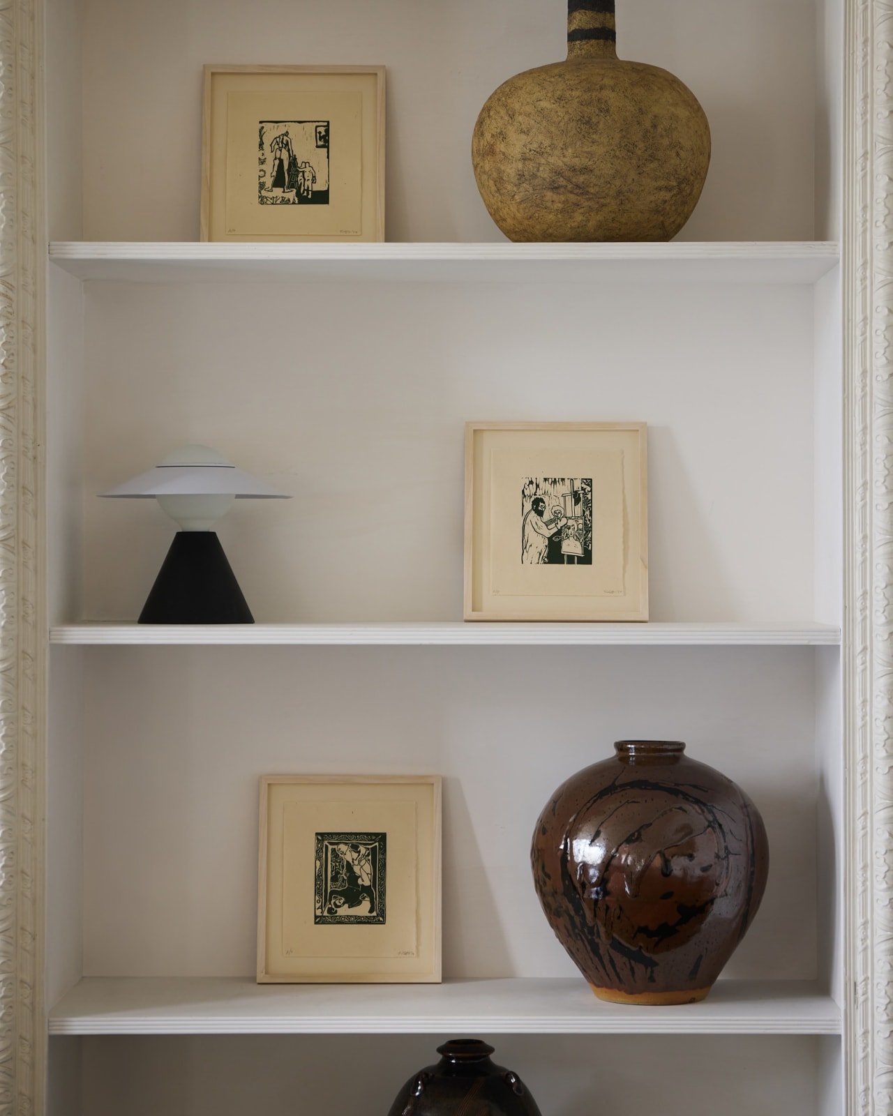 Jake Garfield, Two Men Drawing A Woman (Study) (framed)