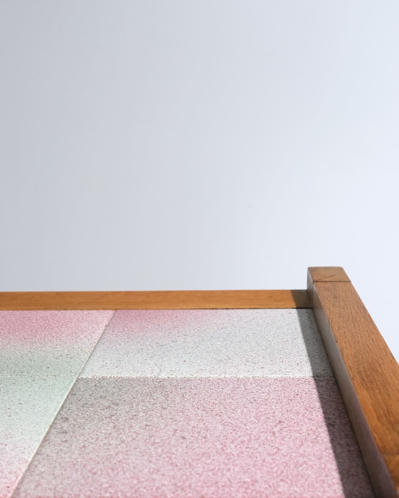 Guillerme et Chambron, Tiled-Top Serving Table On Wheels