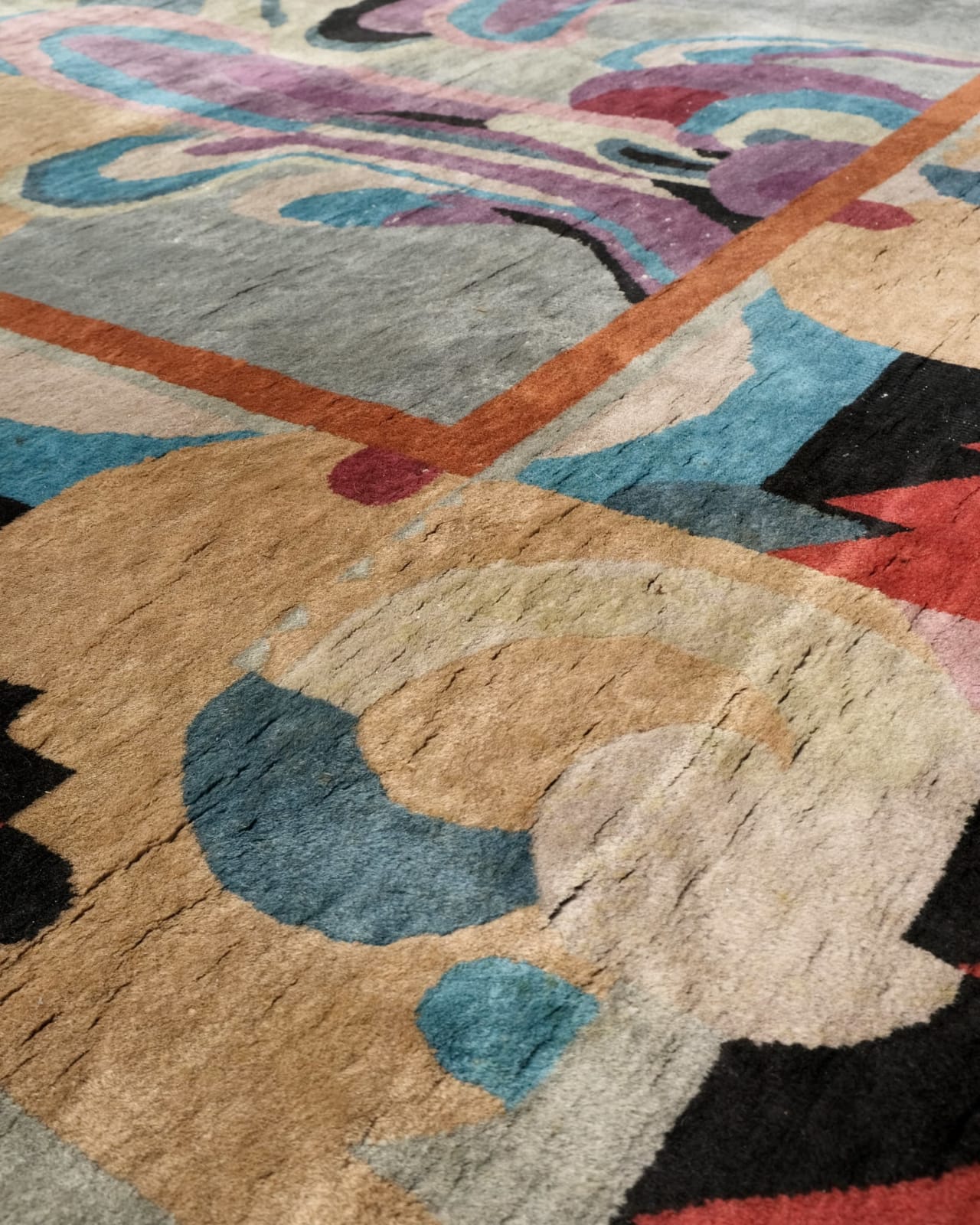 Chinese, Hand-Knotted Carpet