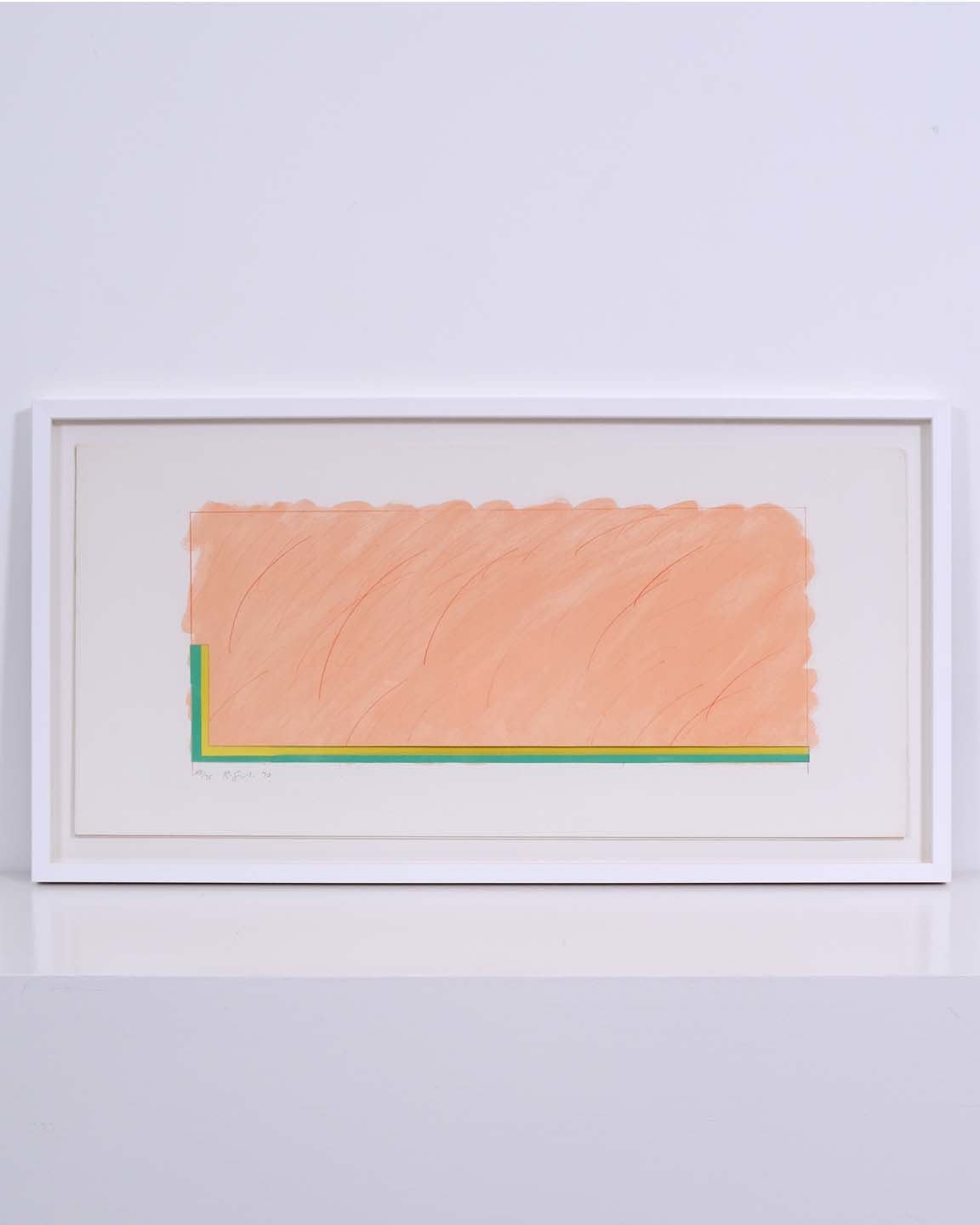 Richard Smith, Horizon V (Peach, Yellow and Green)
