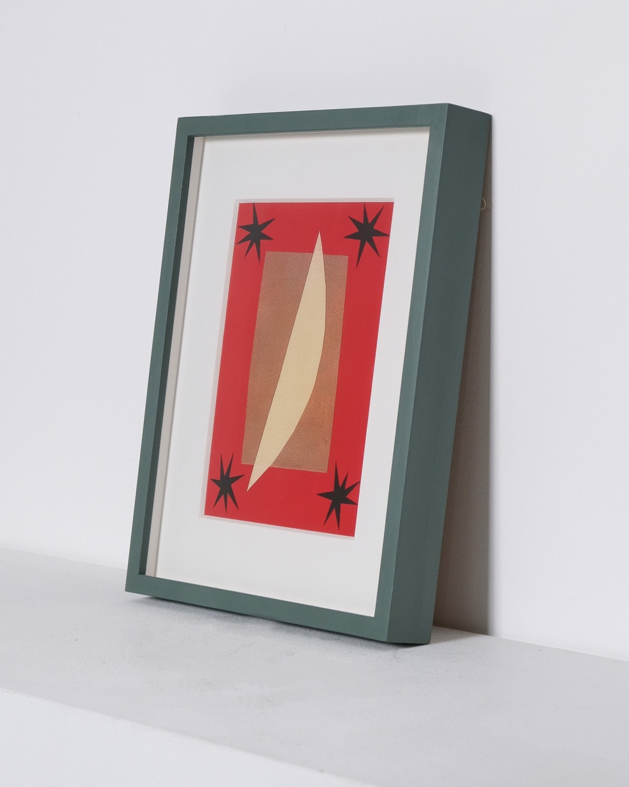 Breon O'Casey, Collage Printed Card