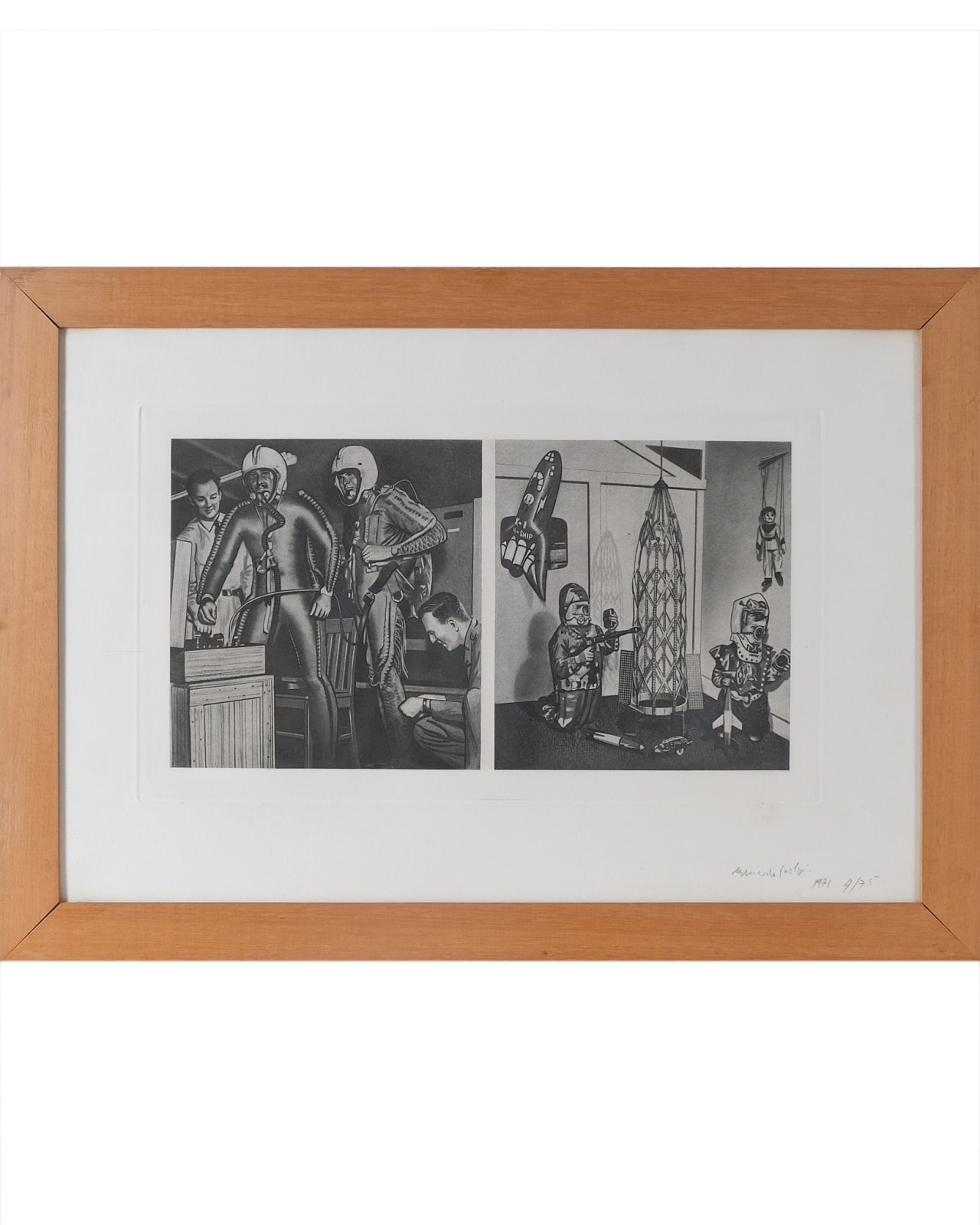 Sir Eduardo Paolozzi, Cloud Atomic Laboratory photogravure