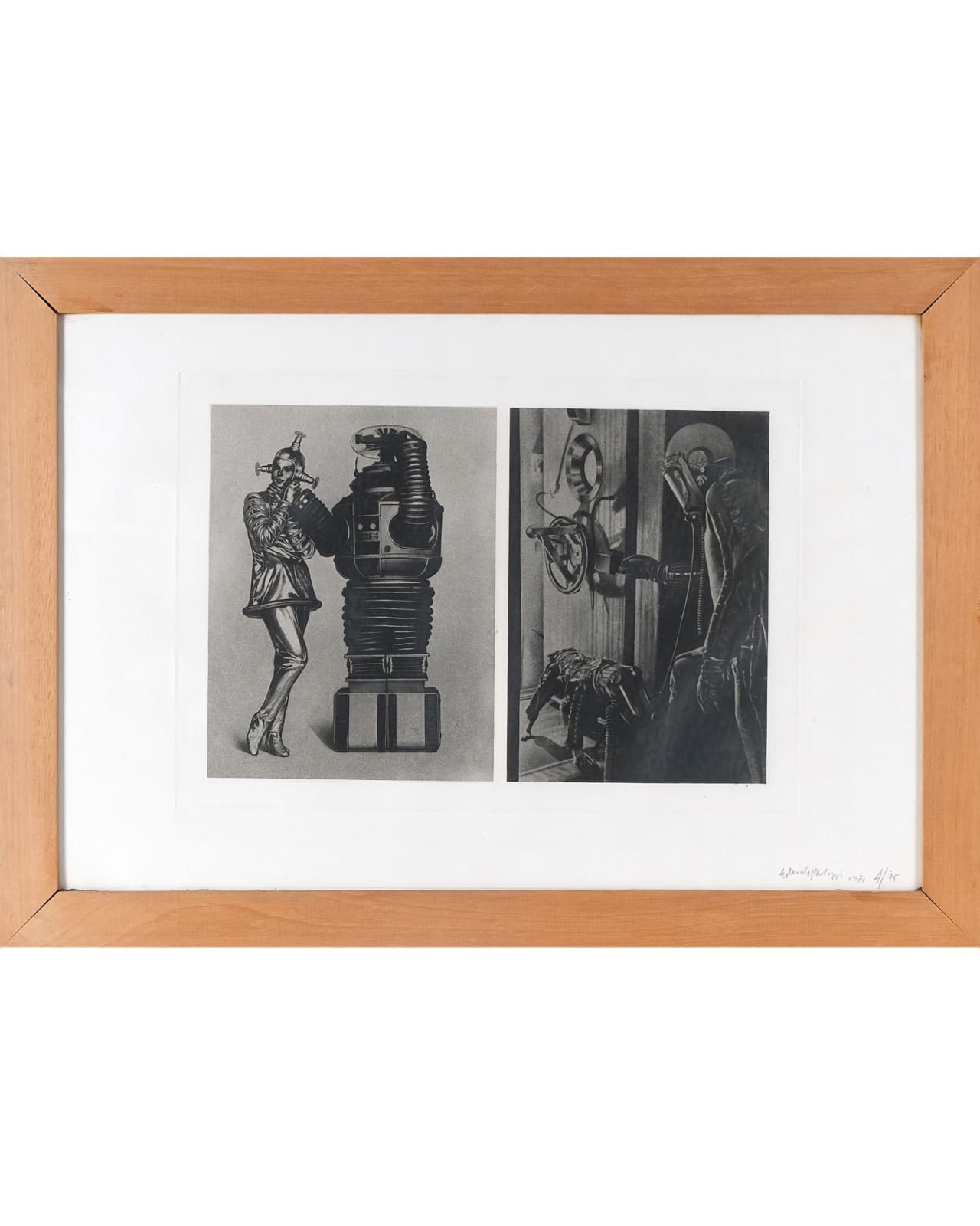 Sir Eduardo Paolozzi, Cloud Atomic Laboratory photogravure