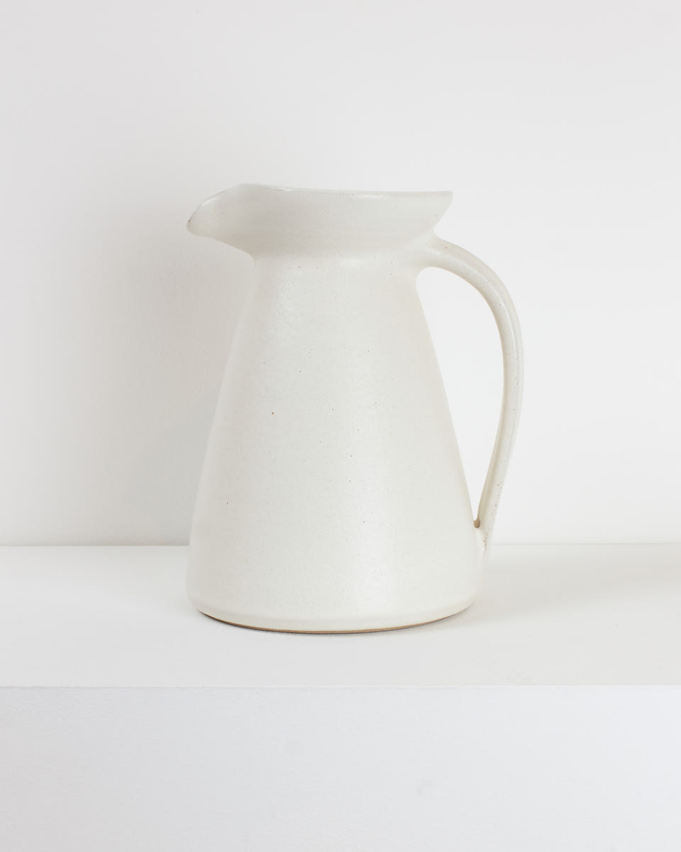 Nicola Tassie, White Morandi Jug