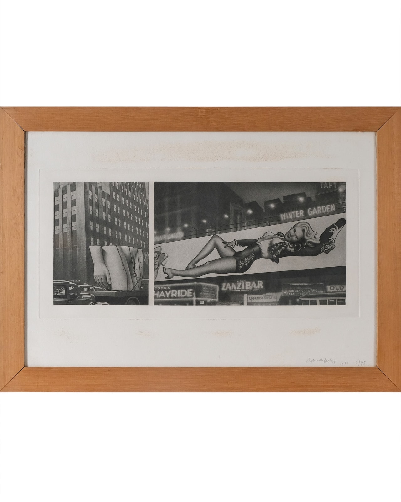 Sir Eduardo Paolozzi, Cloud Atomic Laboratory photogravure