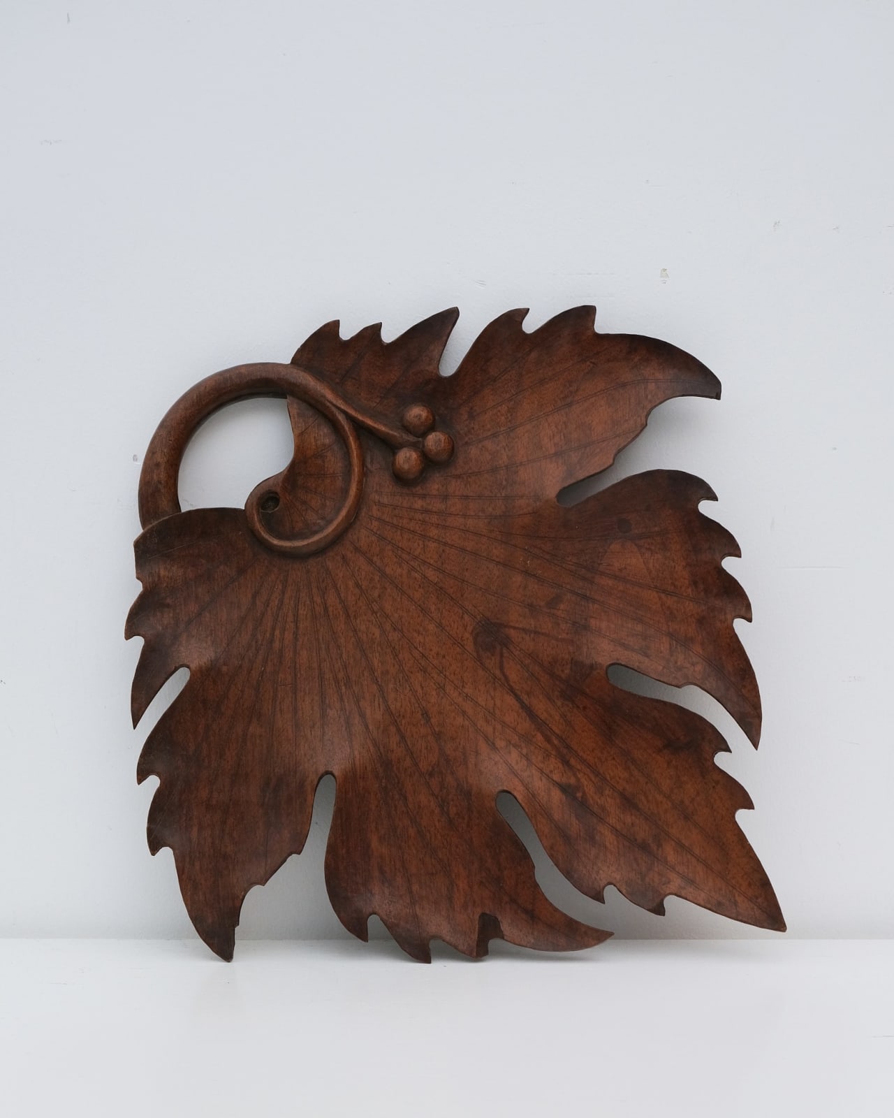 French, Carved Leaf Tray
