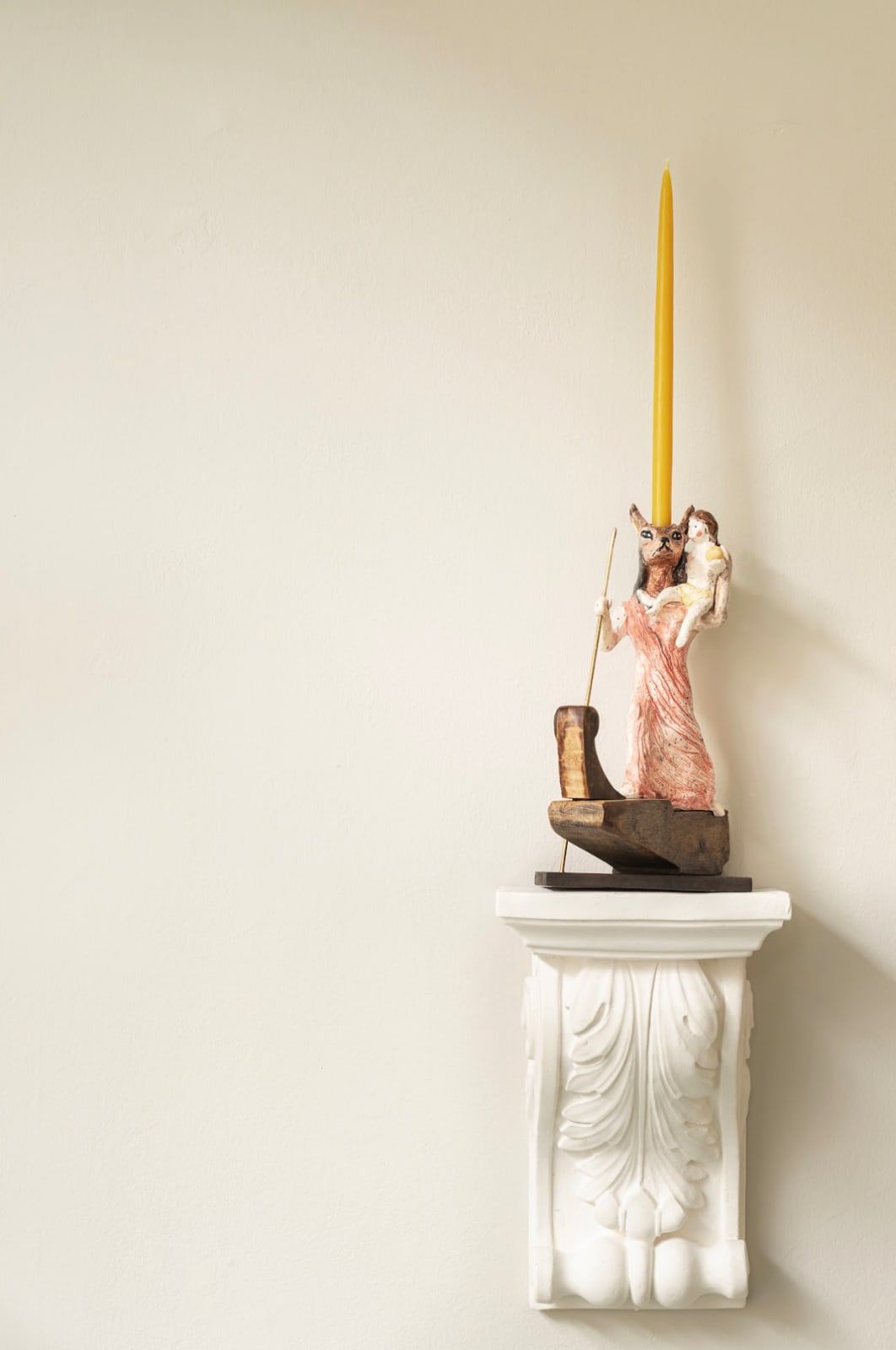 Amata Benedict, Ferryman Guide Candlestick I