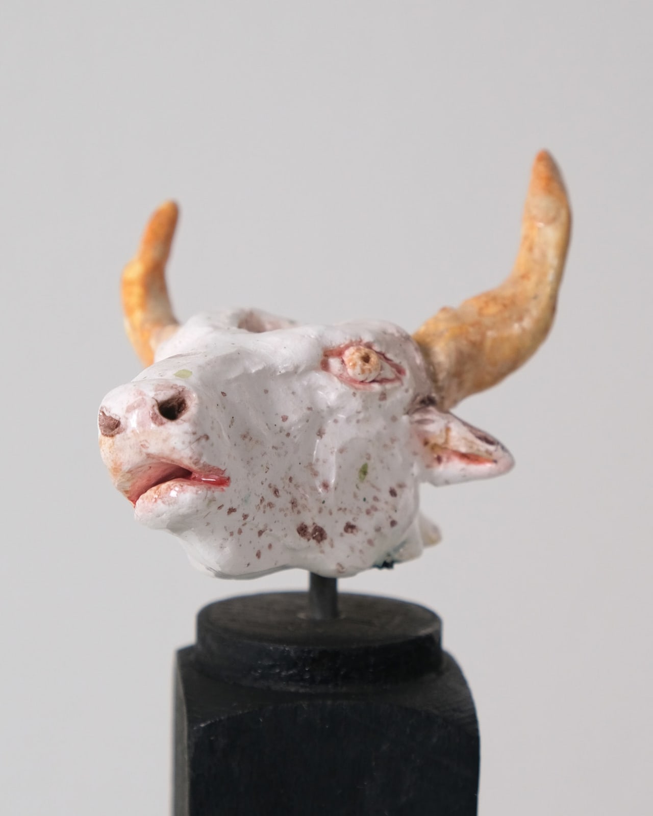 Amata Benedict, Miniature Head Candlestick VIII