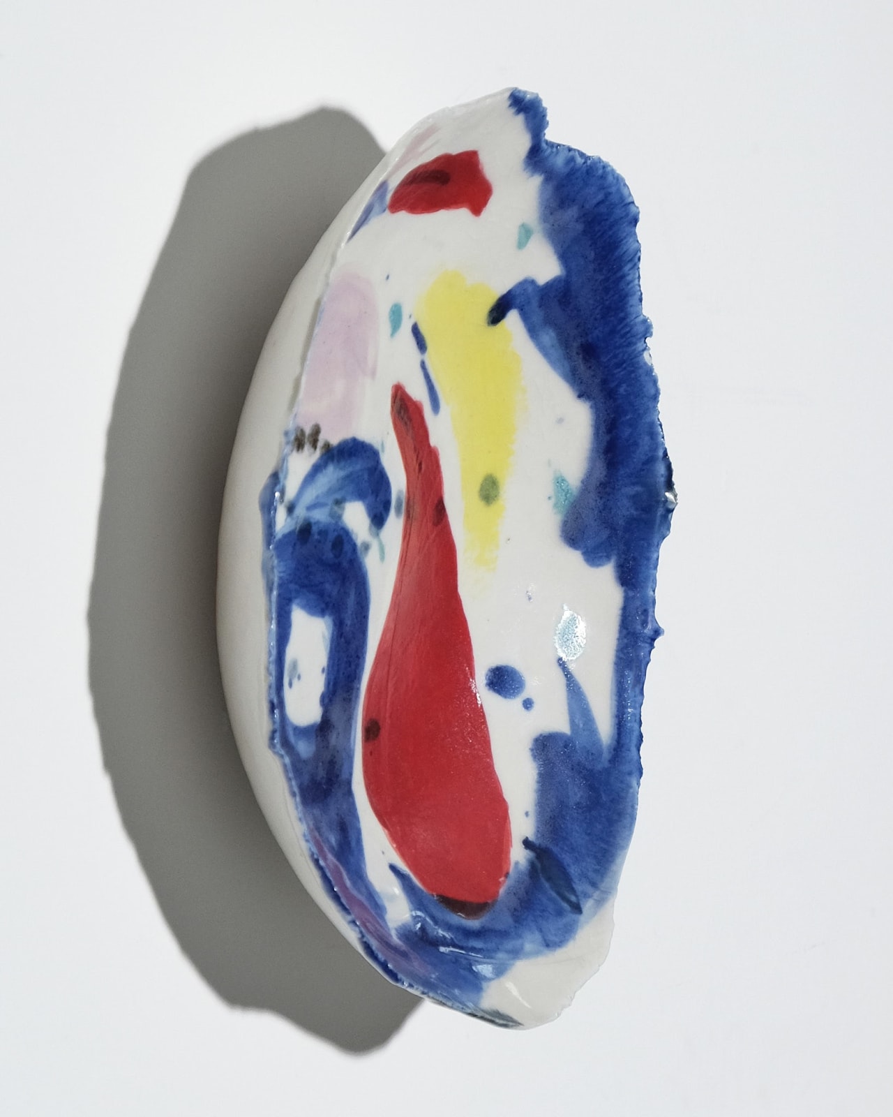 Miller Ceramics, Abstract hand painted charger