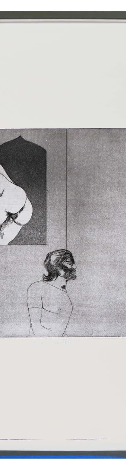 Elisabeth Frink, The Canterbury Tales: The Miller's Tale I