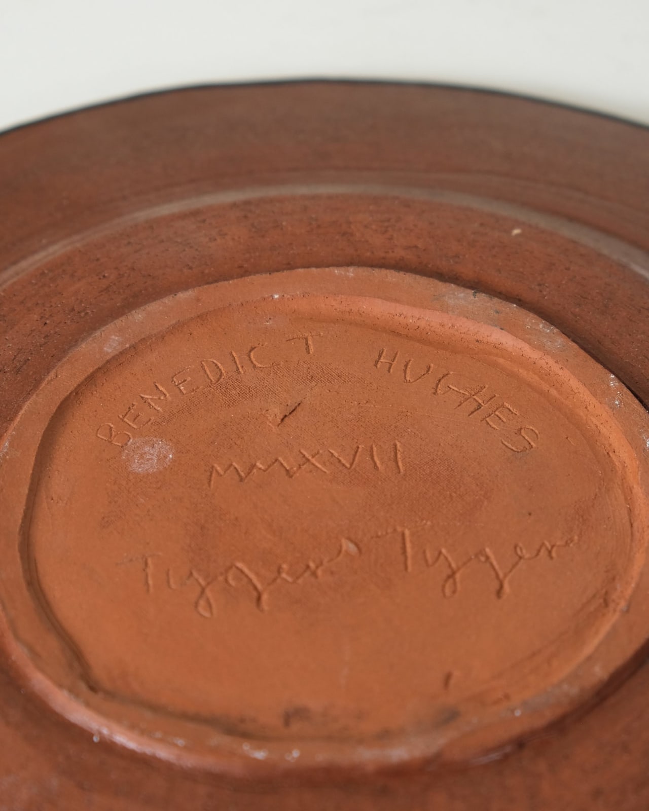 Amata Benedict, 'Cherry Lips' Plate