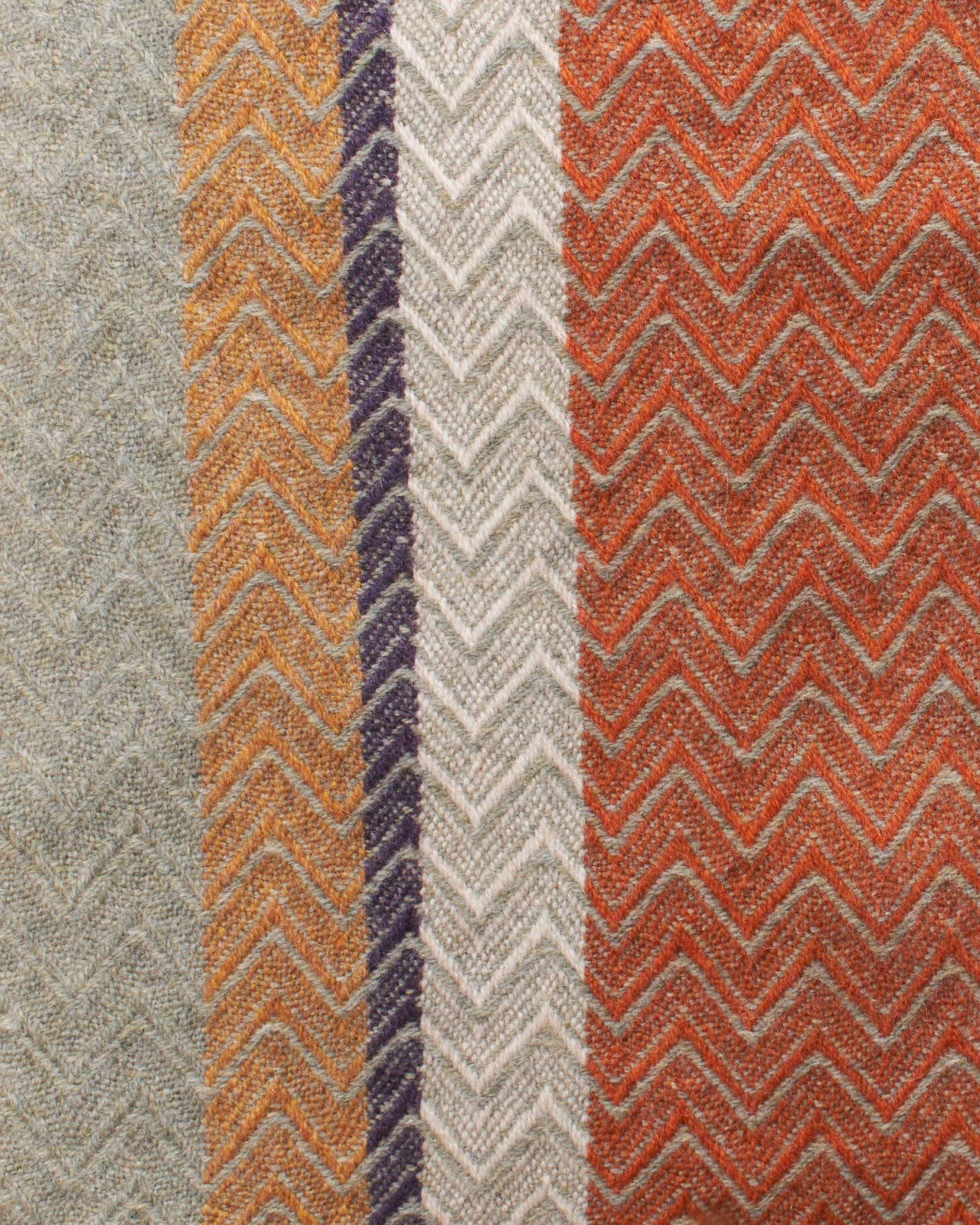 Katherine Fraser, Arum Herringbone Throw