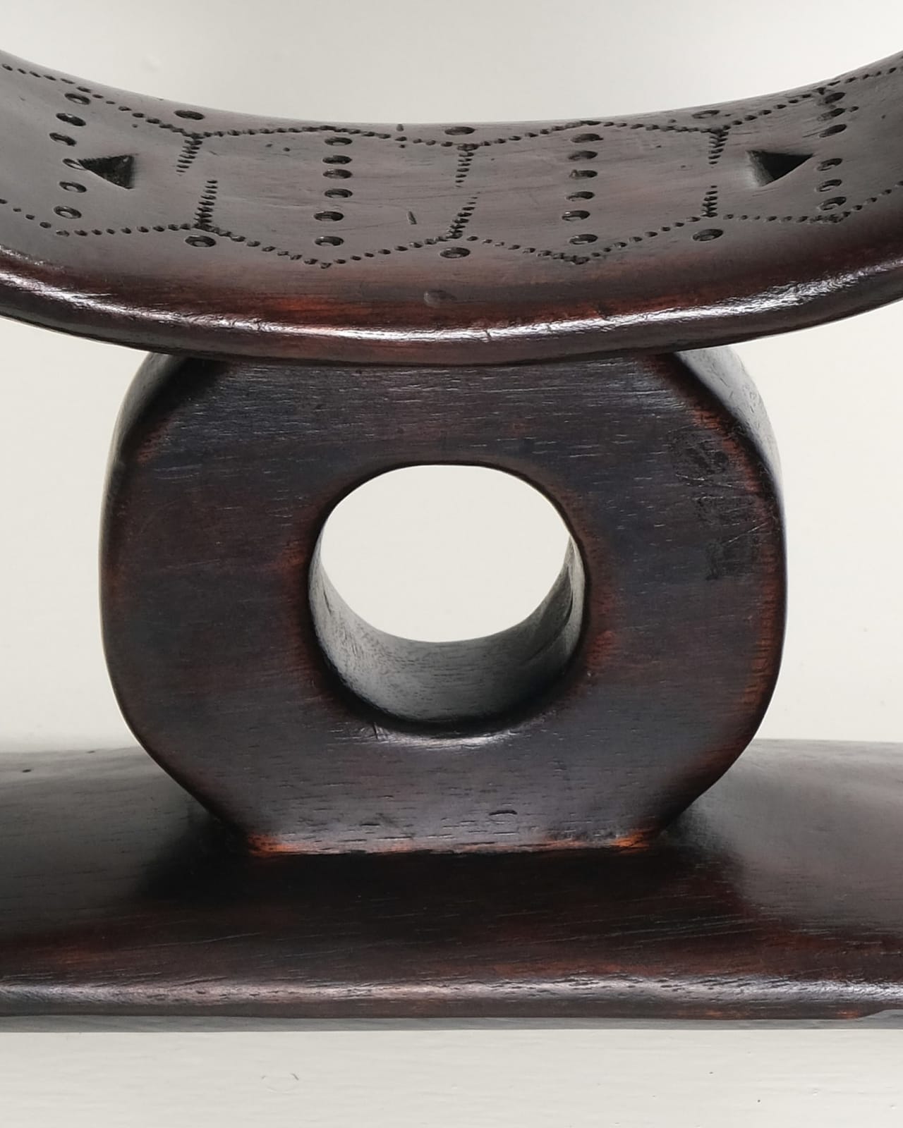 African, Carved Headrest