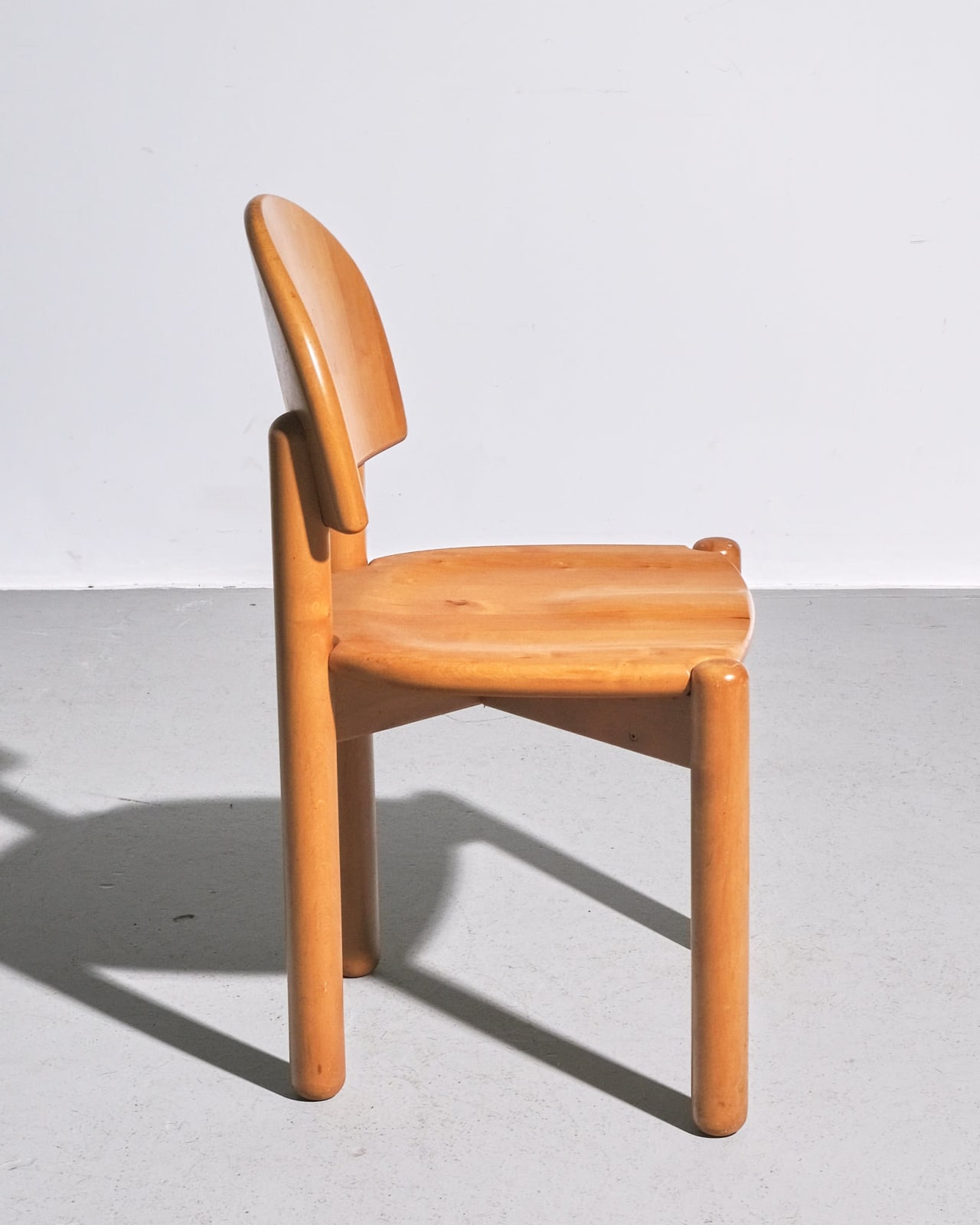 Swedish, Set of eight dining chairs attr. to Rainer Daumiller