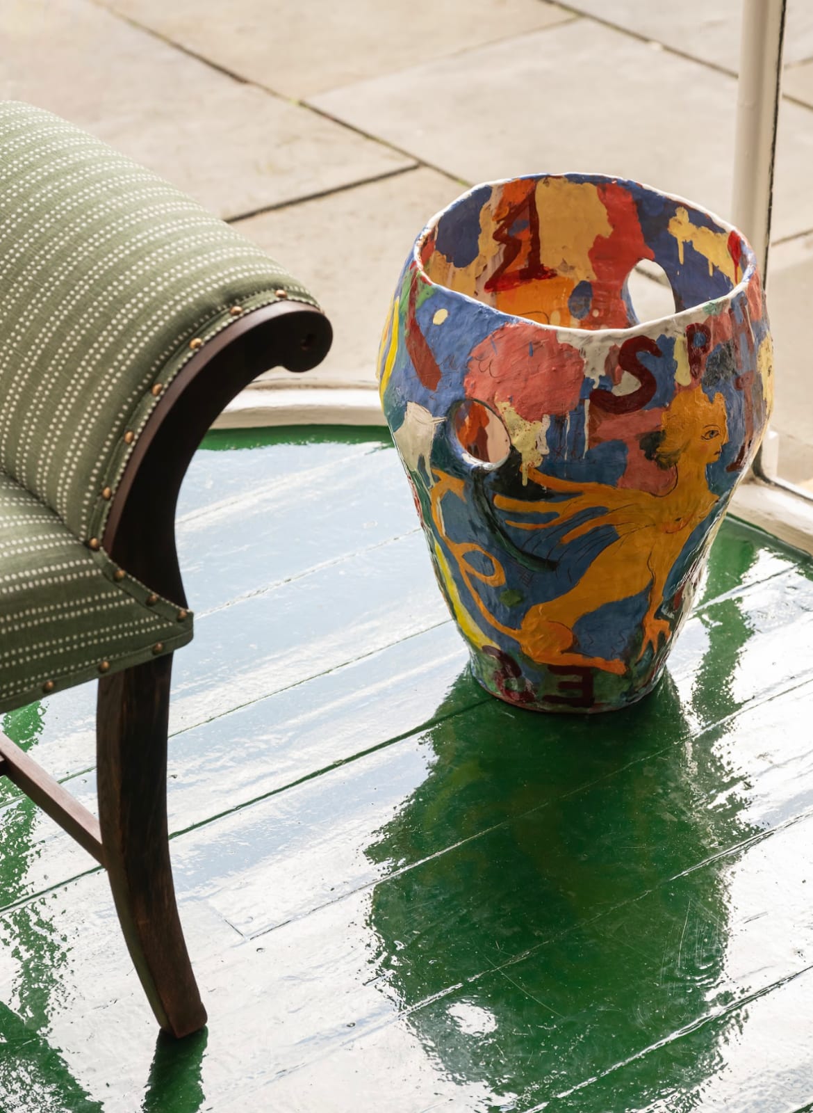 Amata Benedict, Leopard Lounger