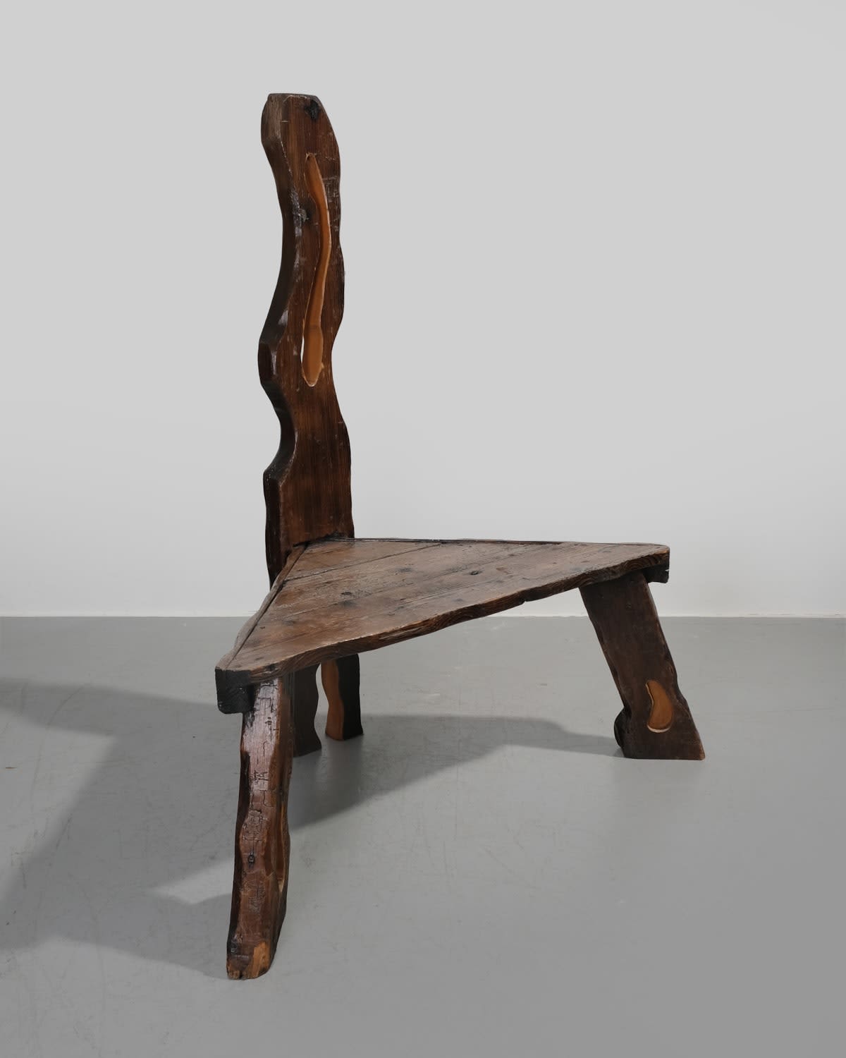 European, Oversized Triangular Chair