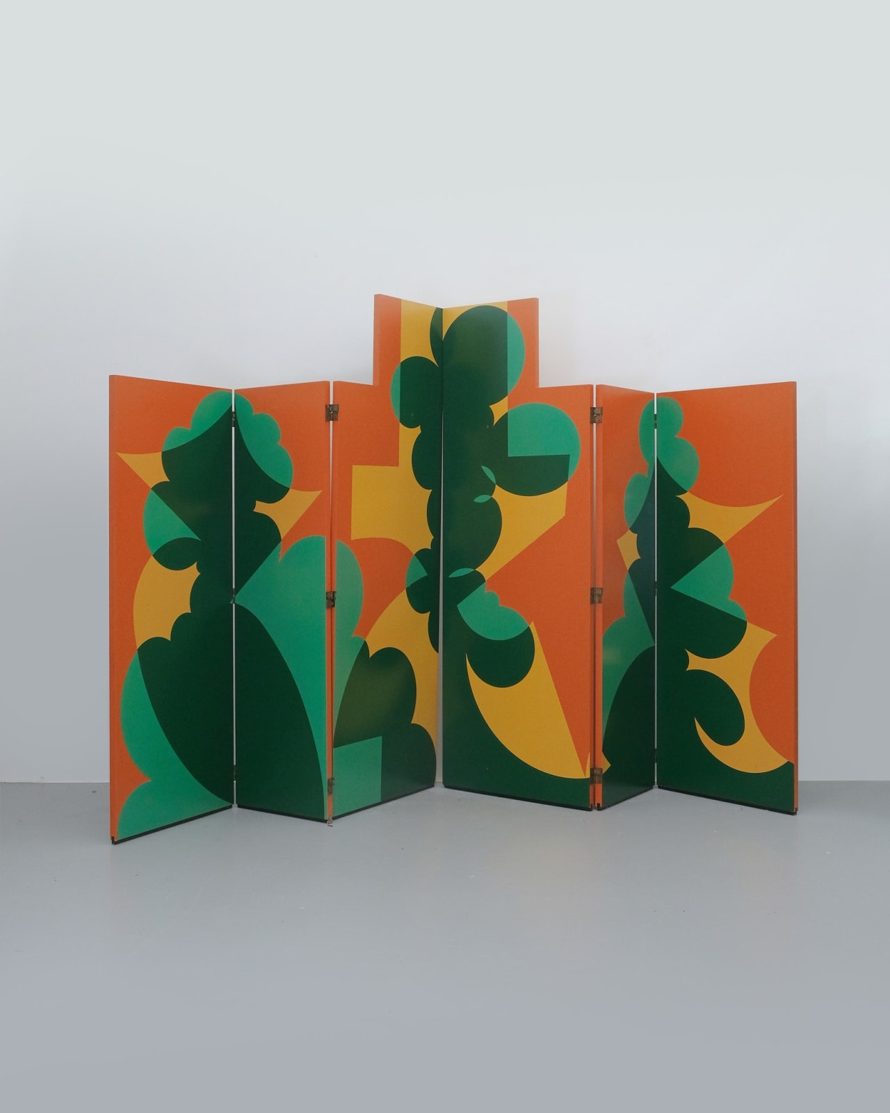 Giacomo Balla, Double Folding Screen For Gavina