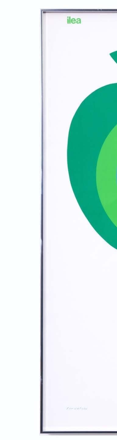 Tom Eckersley, 'Apple' Poster, 1980s