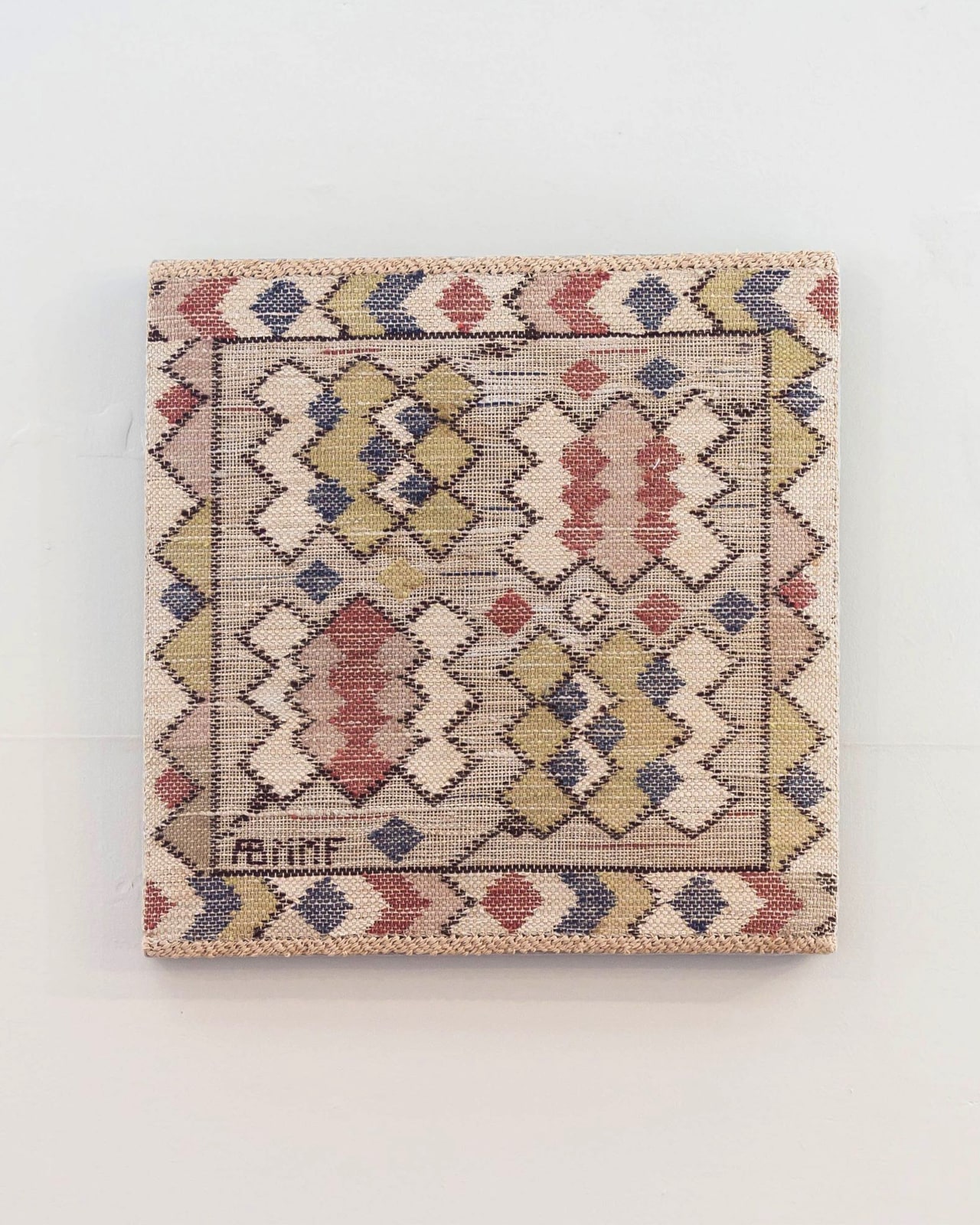 Märta Måås-Fjetterström, Smalll square hand-woven tapestry