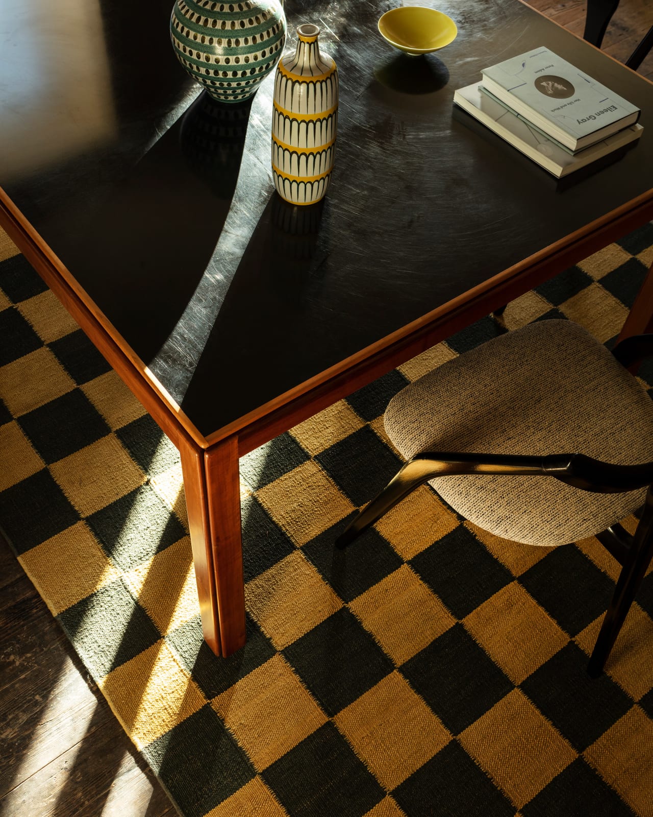 Vanderhurd x 8 Holland Street: Checkerboard, Queen, Woven Dhurrie, Medium