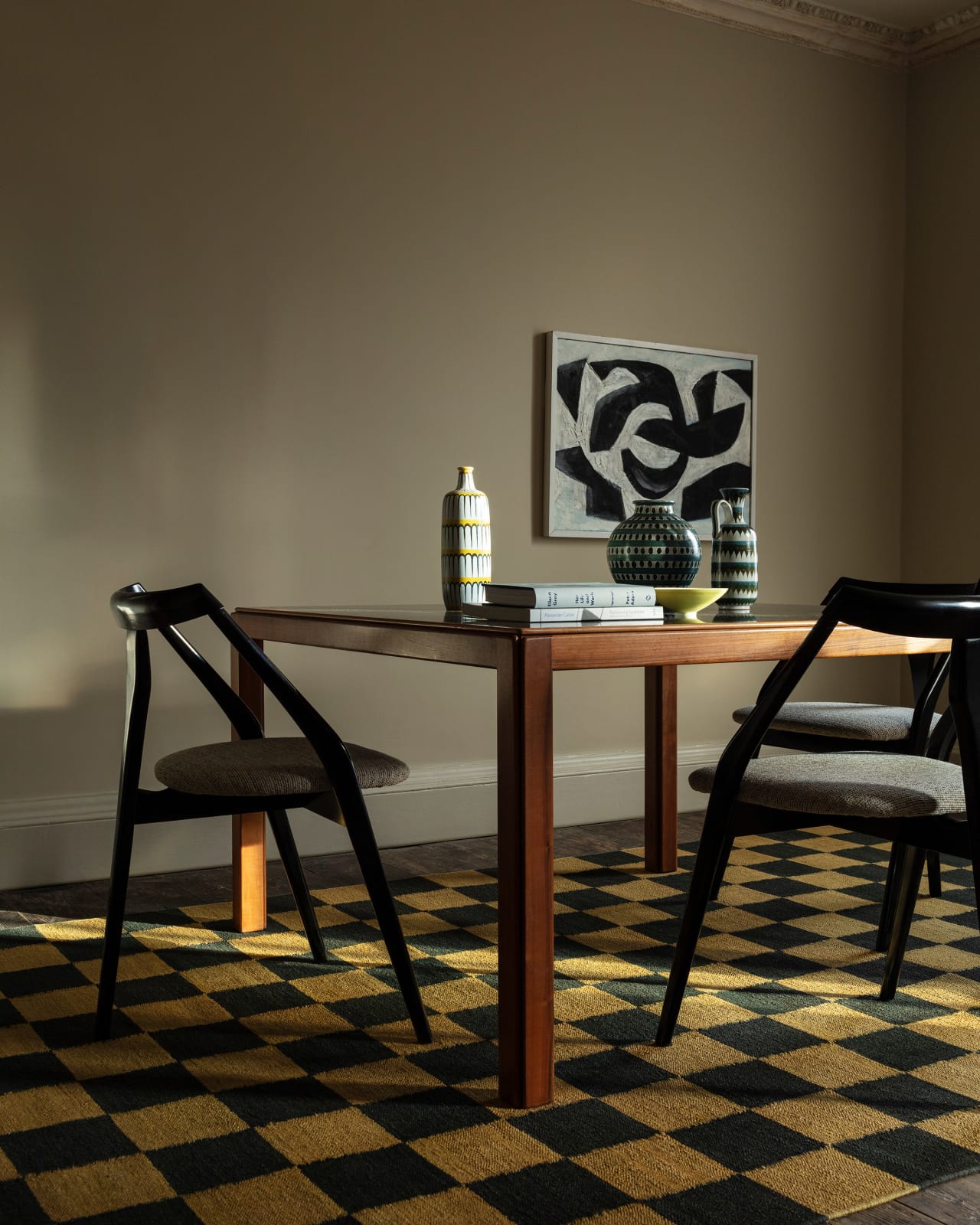 Vanderhurd x 8 Holland Street: Checkerboard, Queen, Woven Dhurrie, Medium