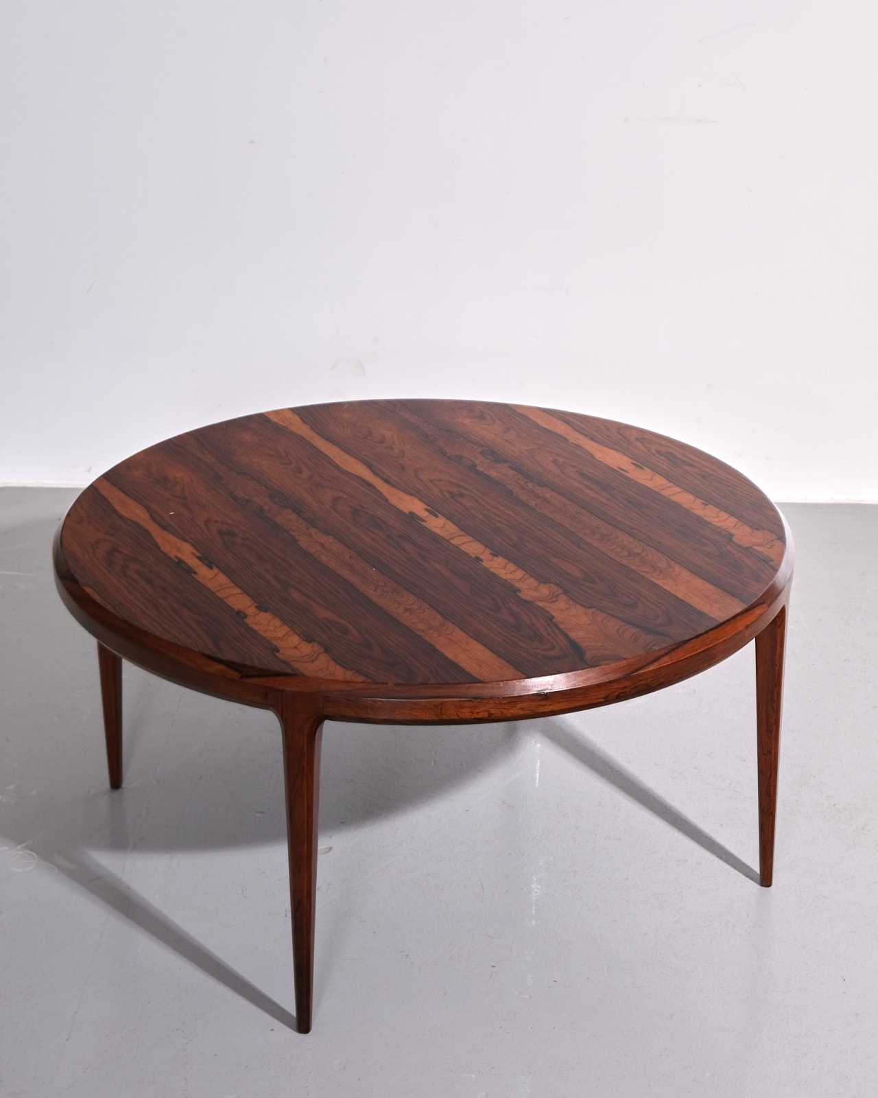 Johannes Anderson, Circular Rosewood Coffee Table