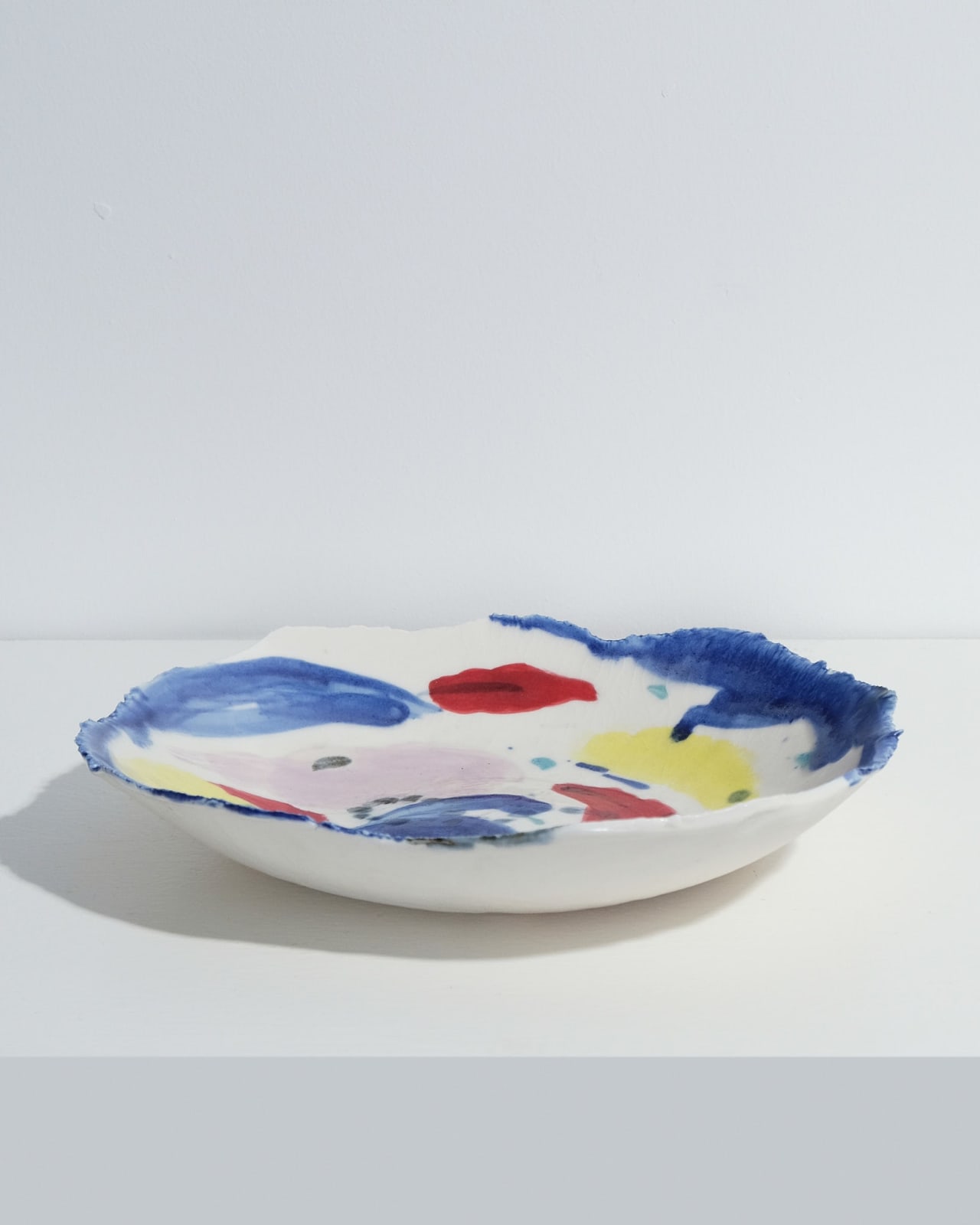 Miller Ceramics, Abstract hand painted charger