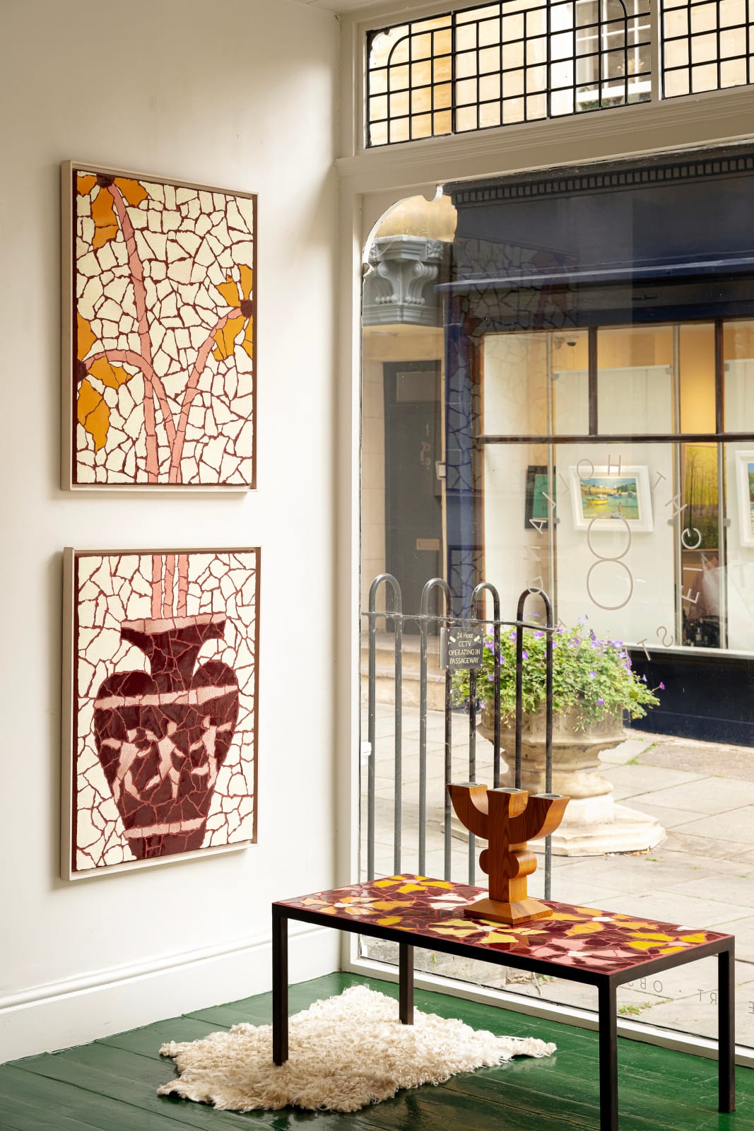 Charlie Sheppard, The Pergola - Diptych Mosaic