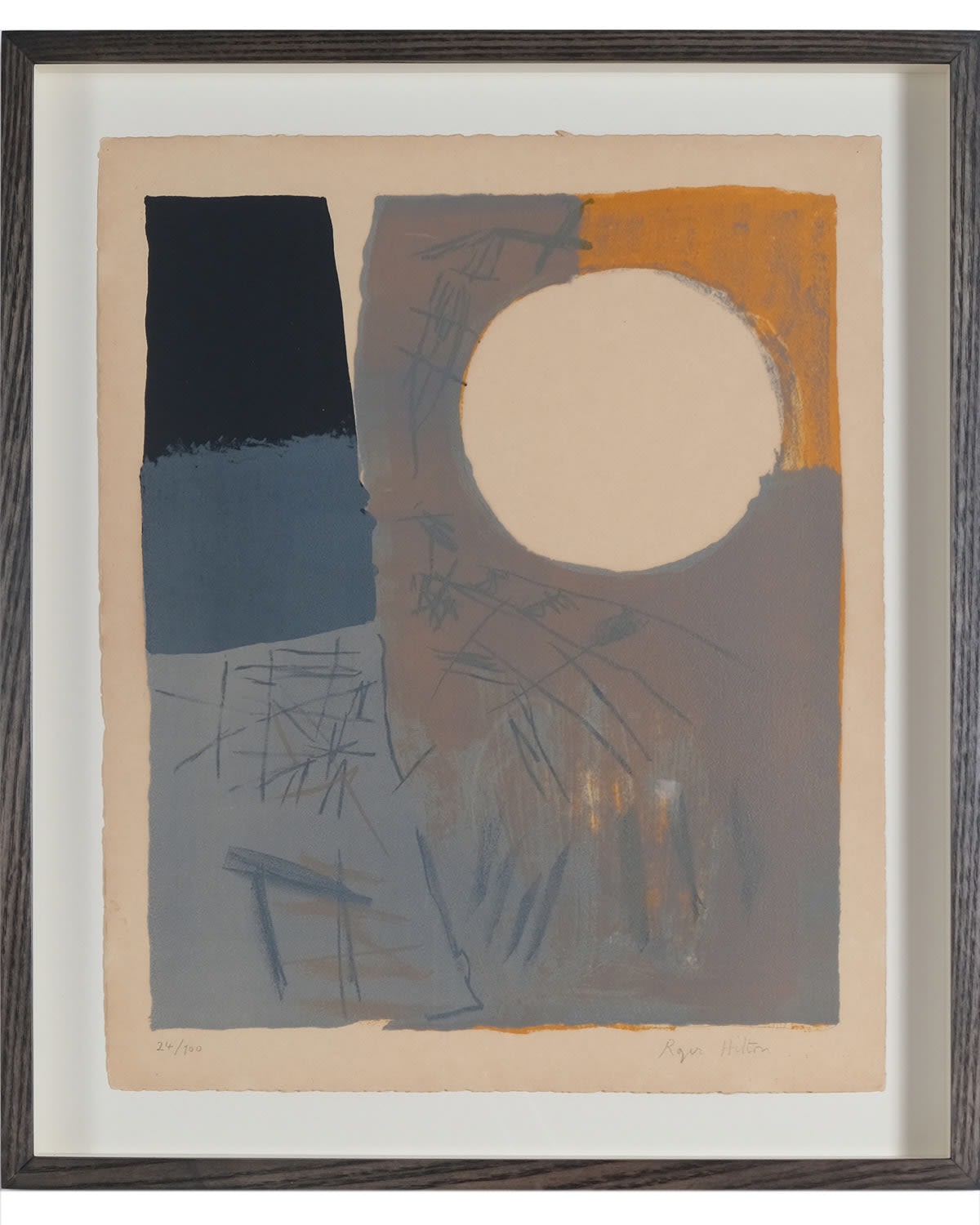 Roger Hilton, Untitled, from the portfolio 'Douze Lithographies originales en couleurs'