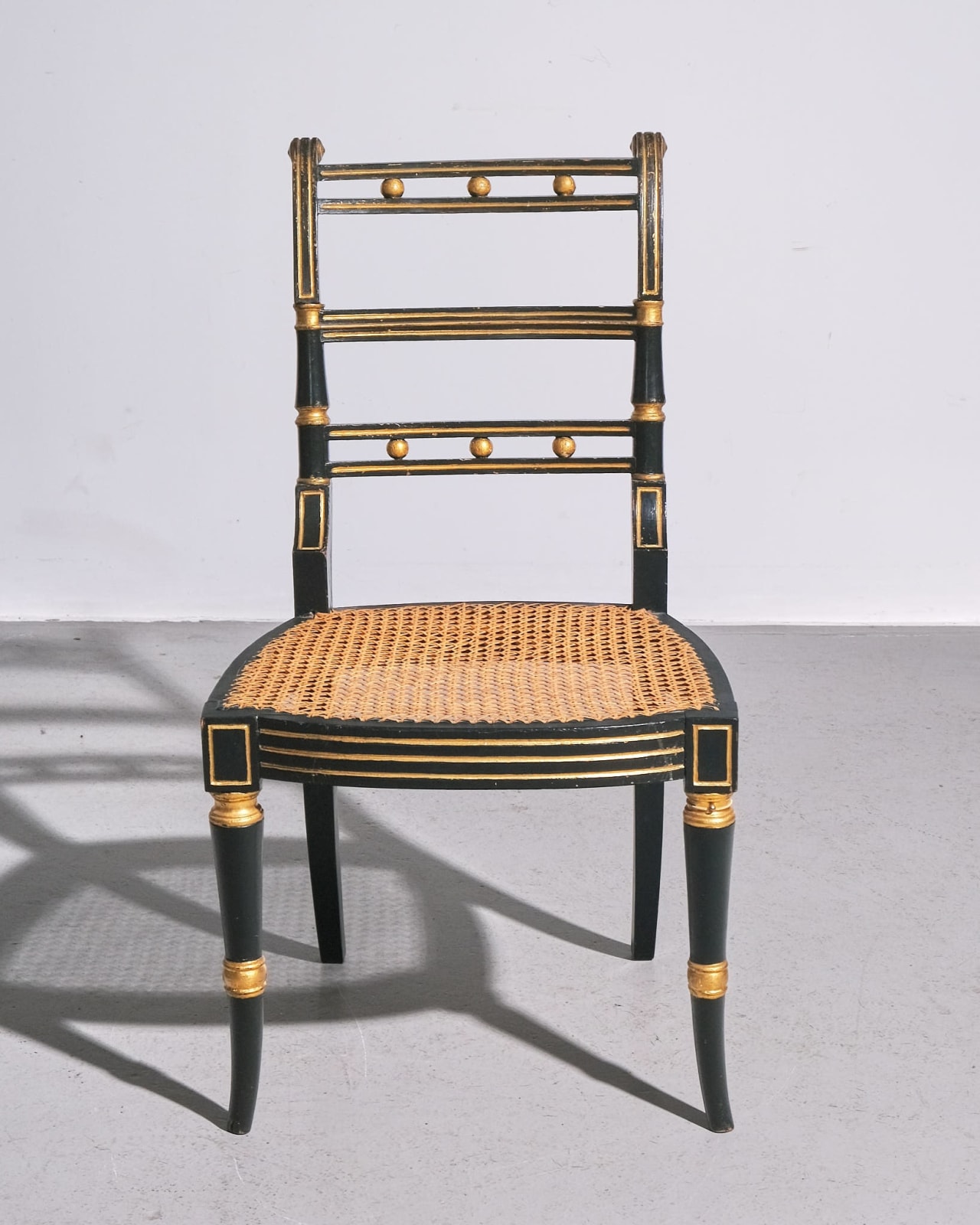 Regency, Side Chair with Cane Seat