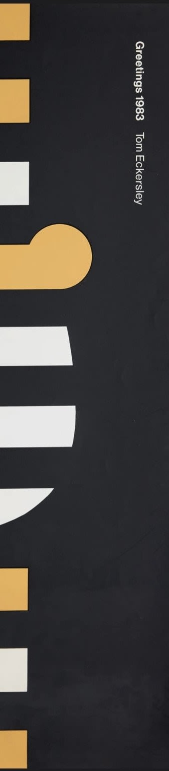 Tom Eckersley, 'Striped Tiger' Poster, 1983