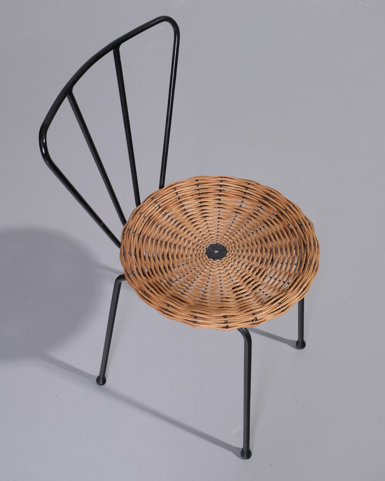 British, Woven Decorative Side Chair