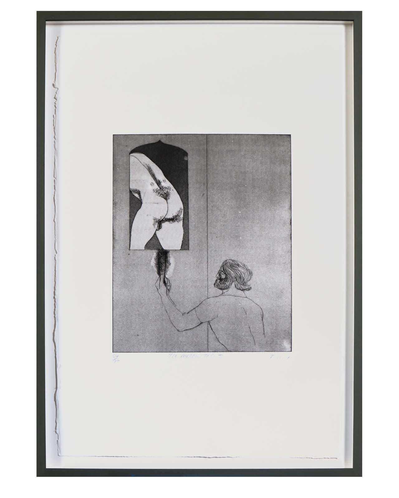 Elisabeth Frink, The Canterbury Tales: The Miller's Tale II