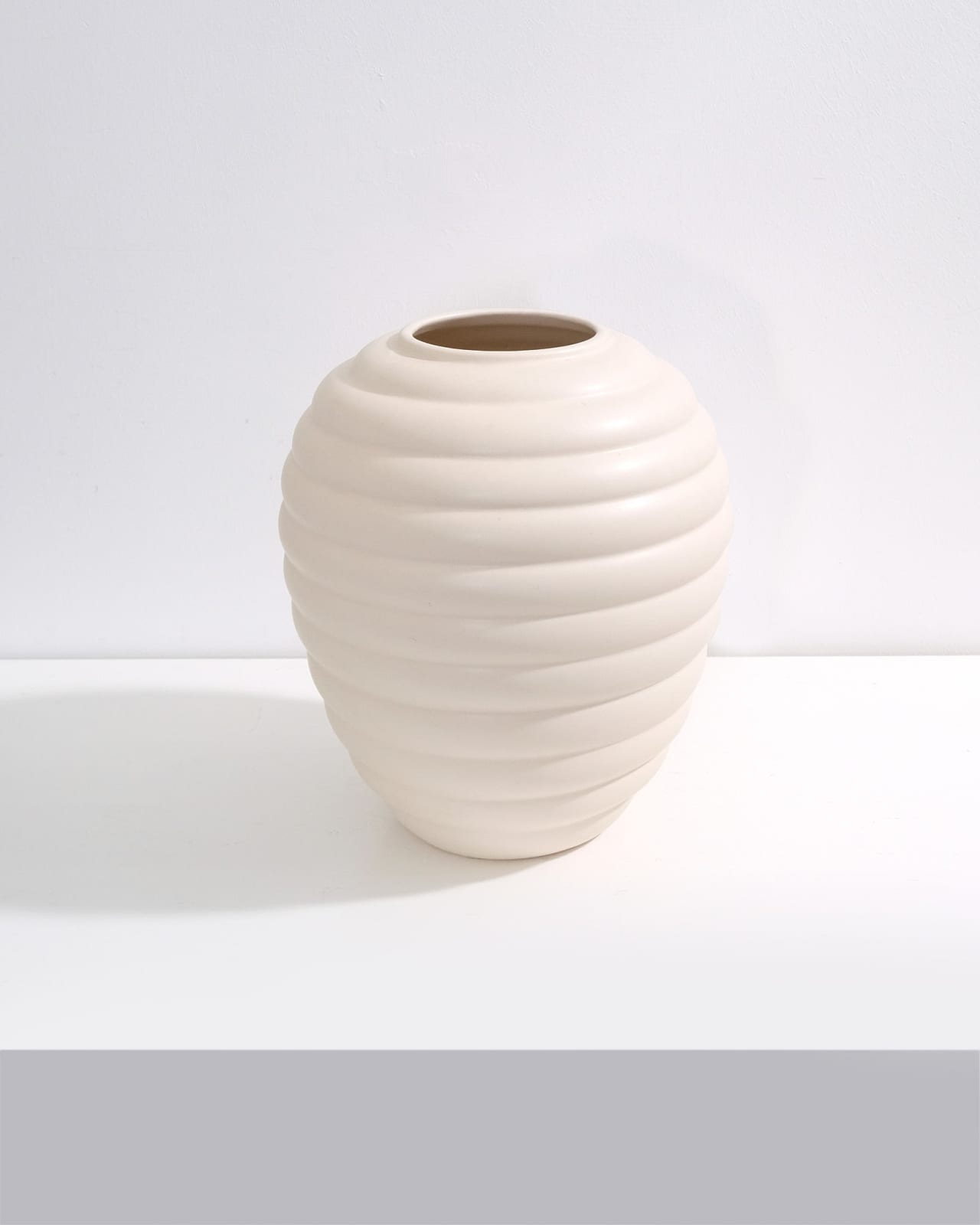 St Clement, Beehive Ribbed Vase