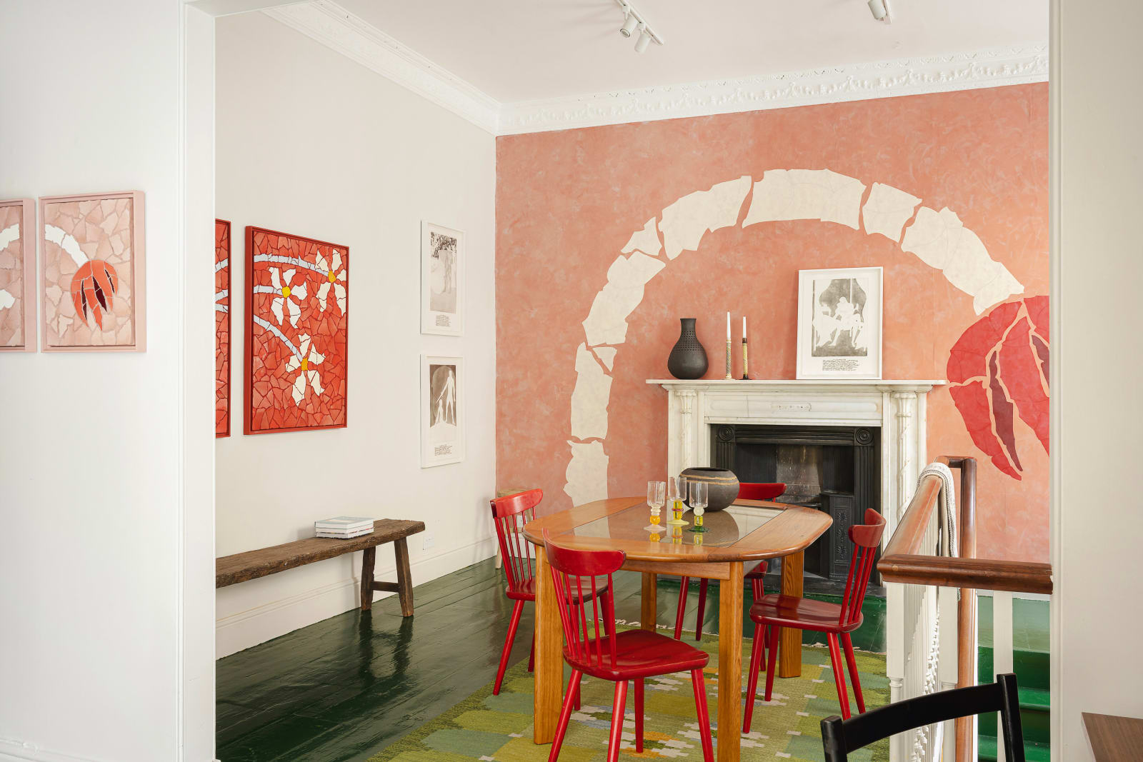 Belgian, Long Primitive Bench