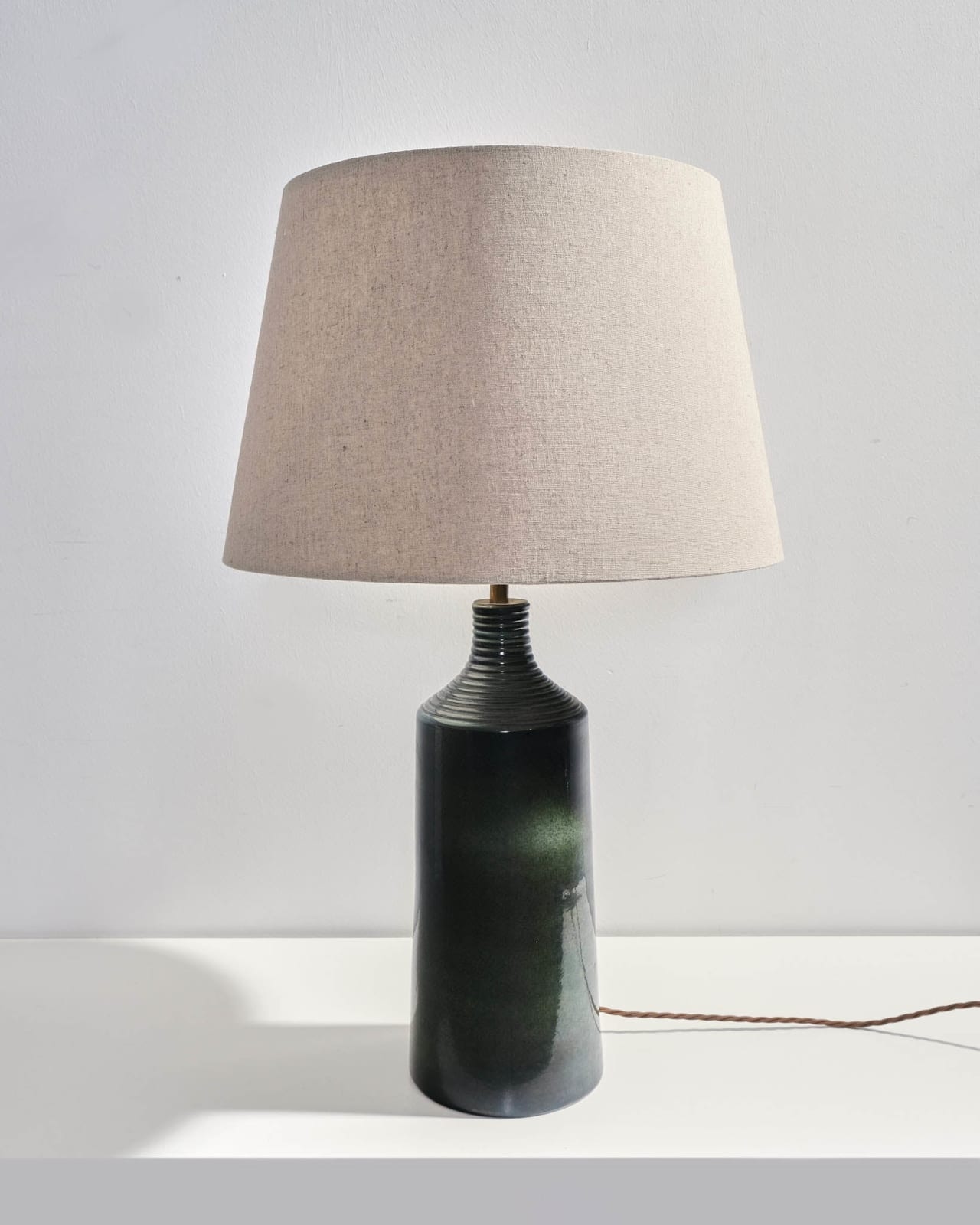 Studio Pottery, Glazed Table Lamp