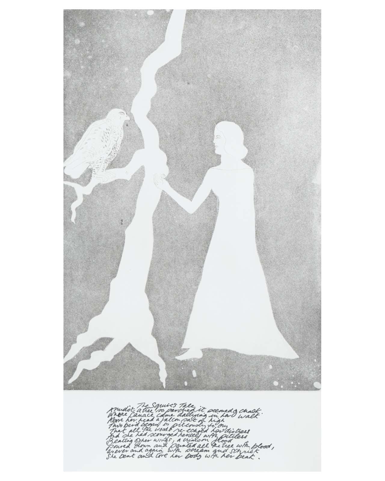 Elisabeth Frink, The Canterbury Tales: The Squire's Tale