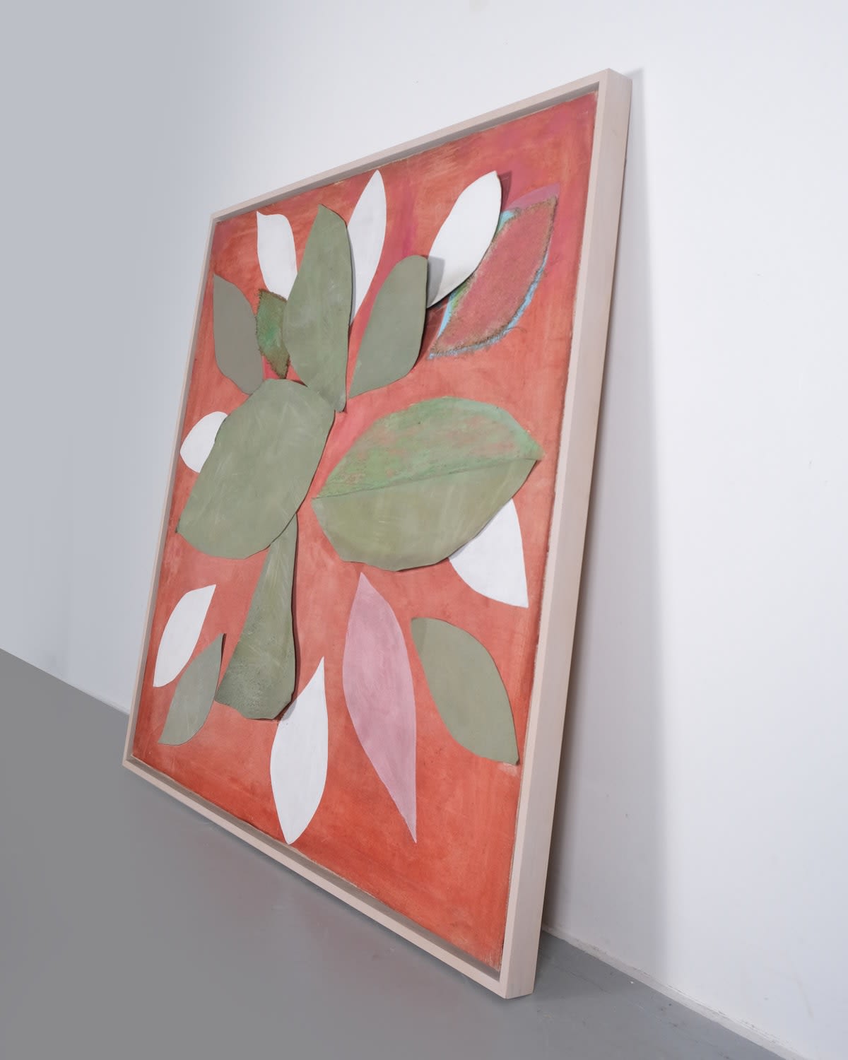 Sandra Blow, Red Green Collage