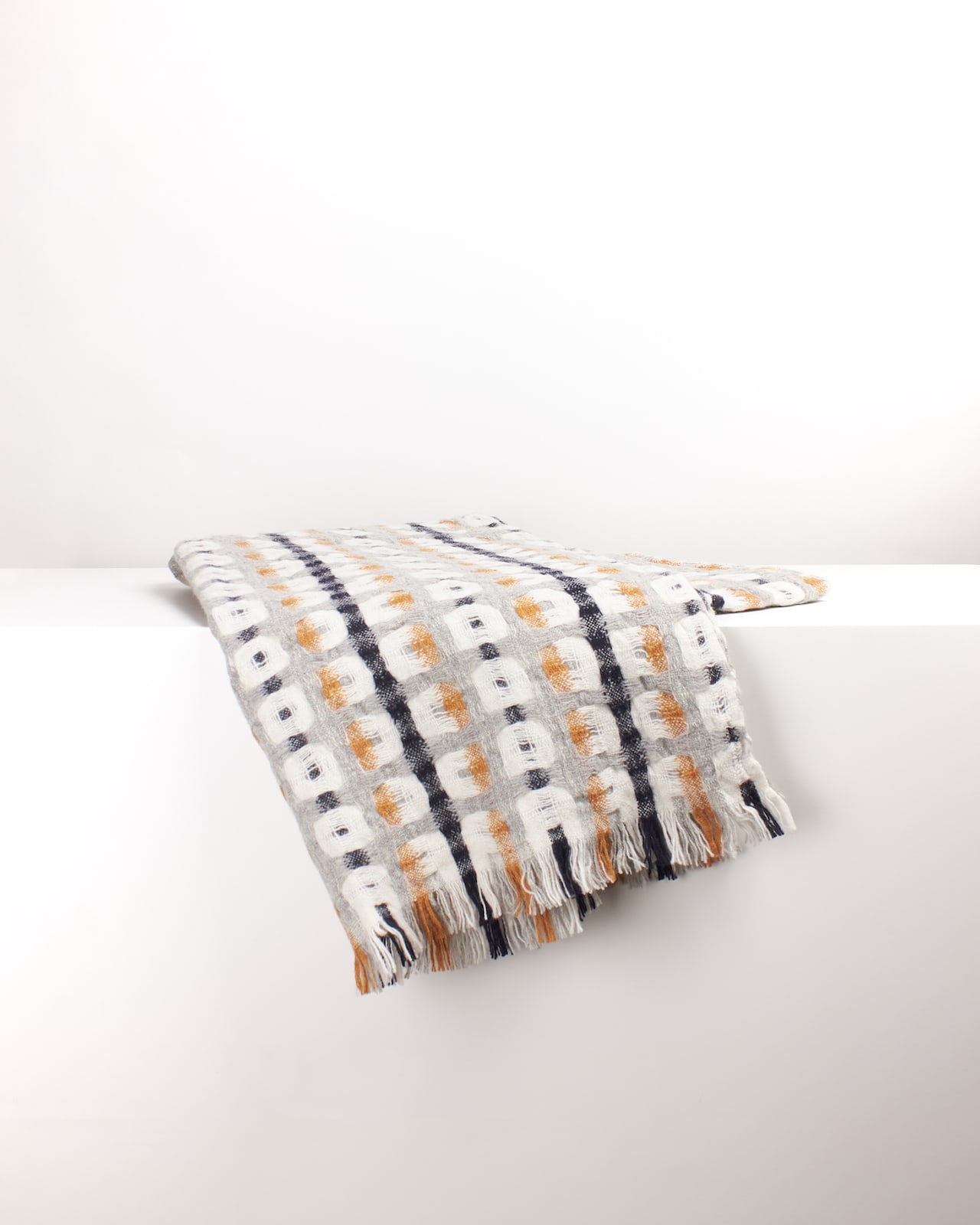 Katherine Fraser, Periwinkle Doublecloth Throw