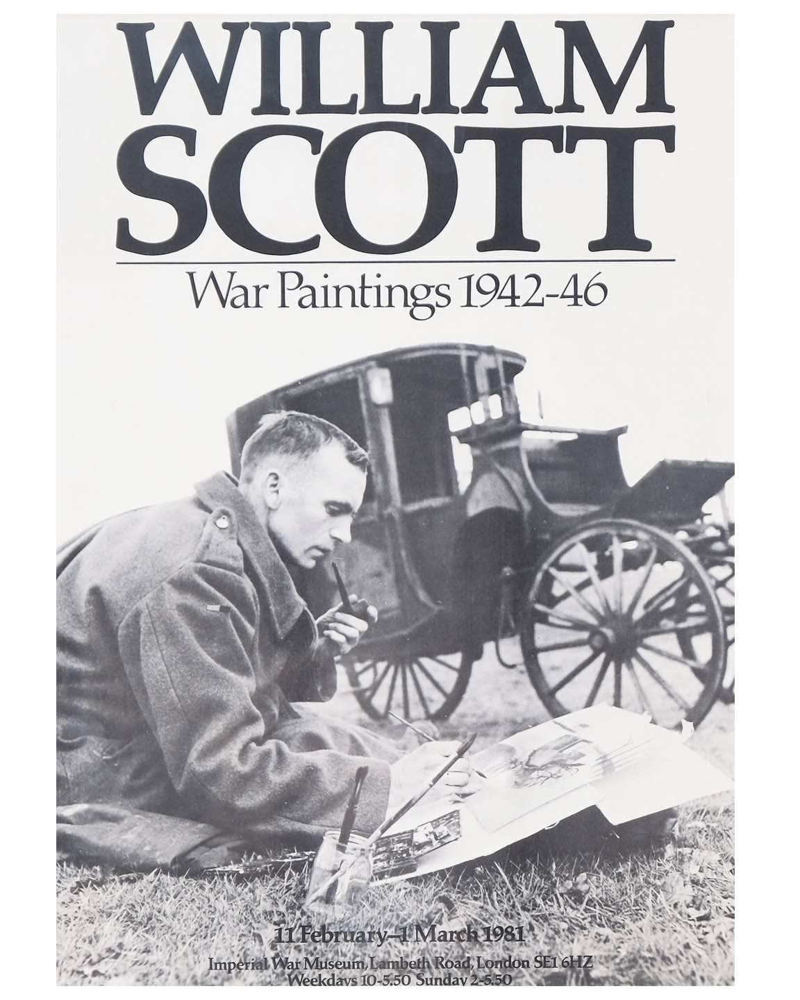 William Scott, Exhibition poster