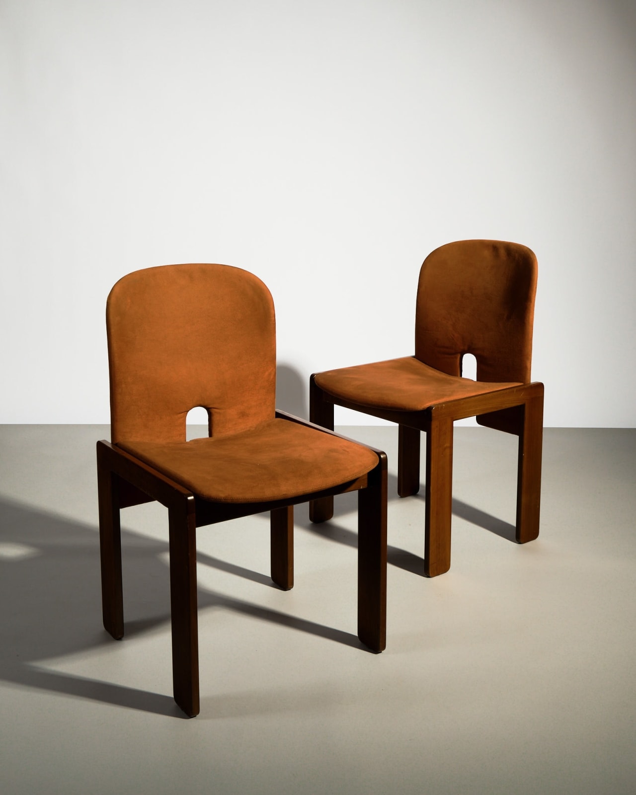 Afra & Tobia Scarpa, Set of Four '121' Dining Chairs