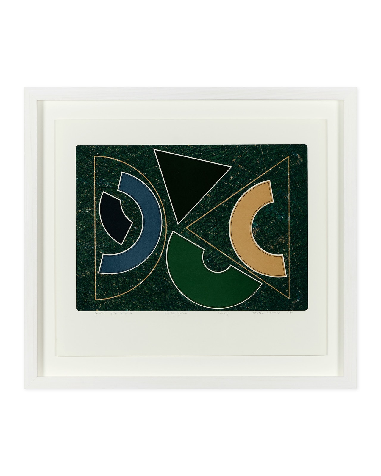 Gordon House, Slate and Dark Green I